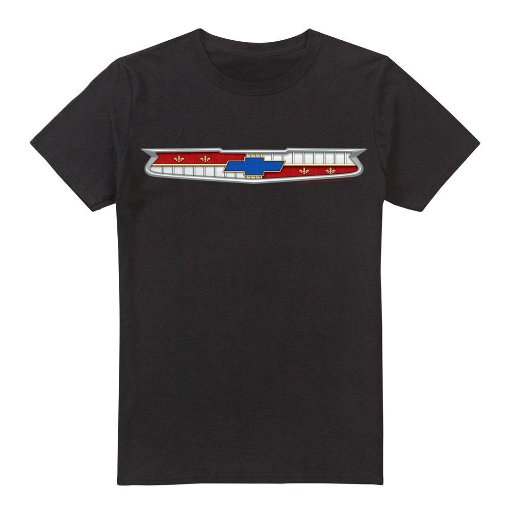 Black - Other - Chevrolet 56 Bel Air Emblem T Shirt Black - 4