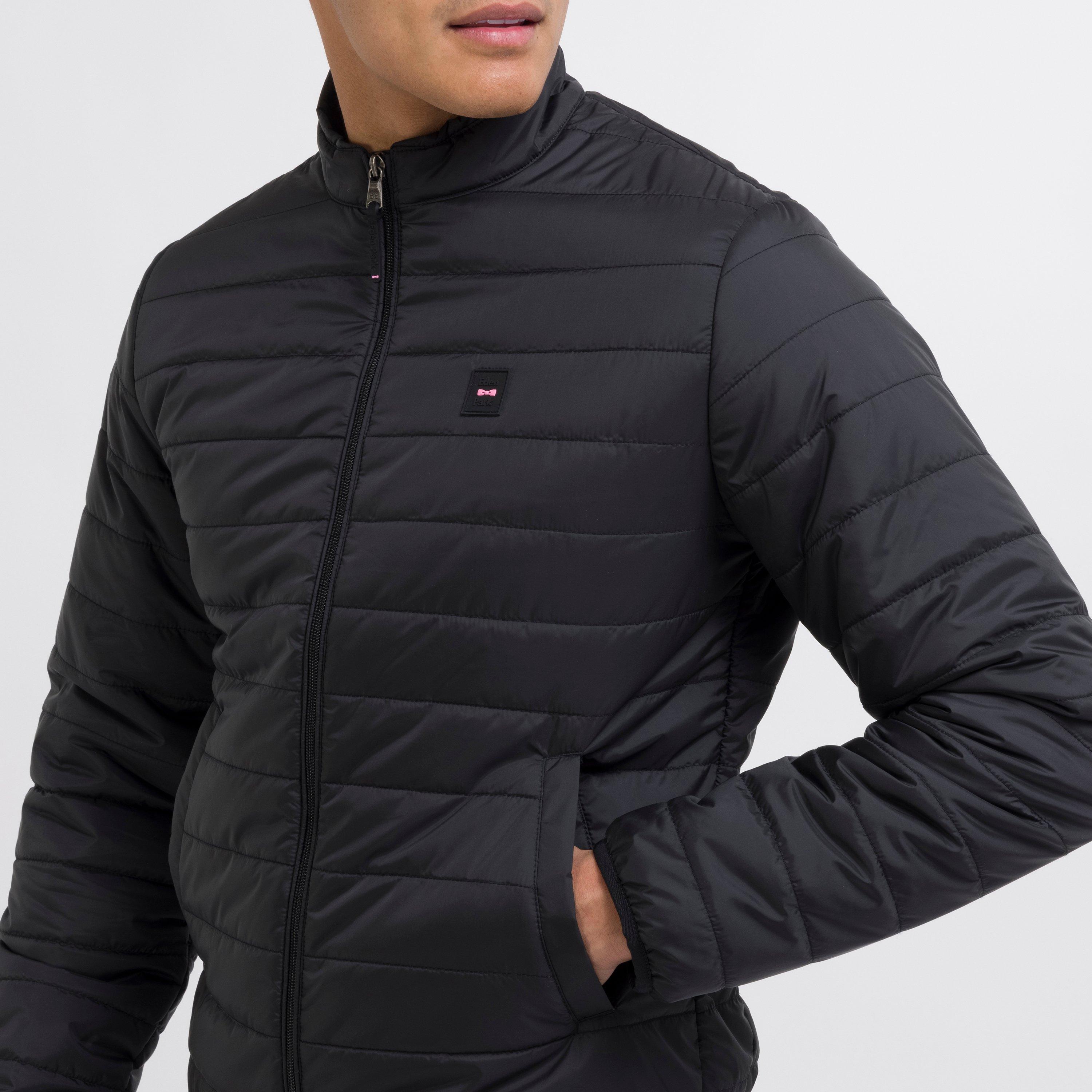 No - Eden Park - Men's Water-Repellent Long Sleeve Puffa Jacket - 4