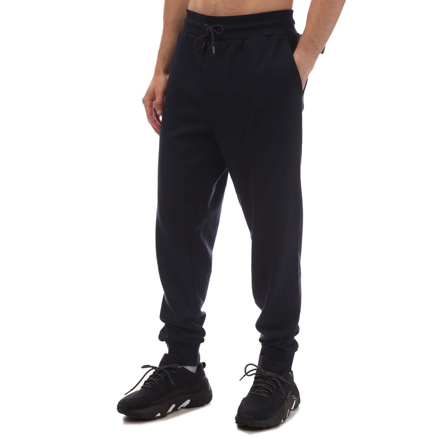 Dark Blue - Boss - Lamont 79 Tracksuit Bottoms - 2