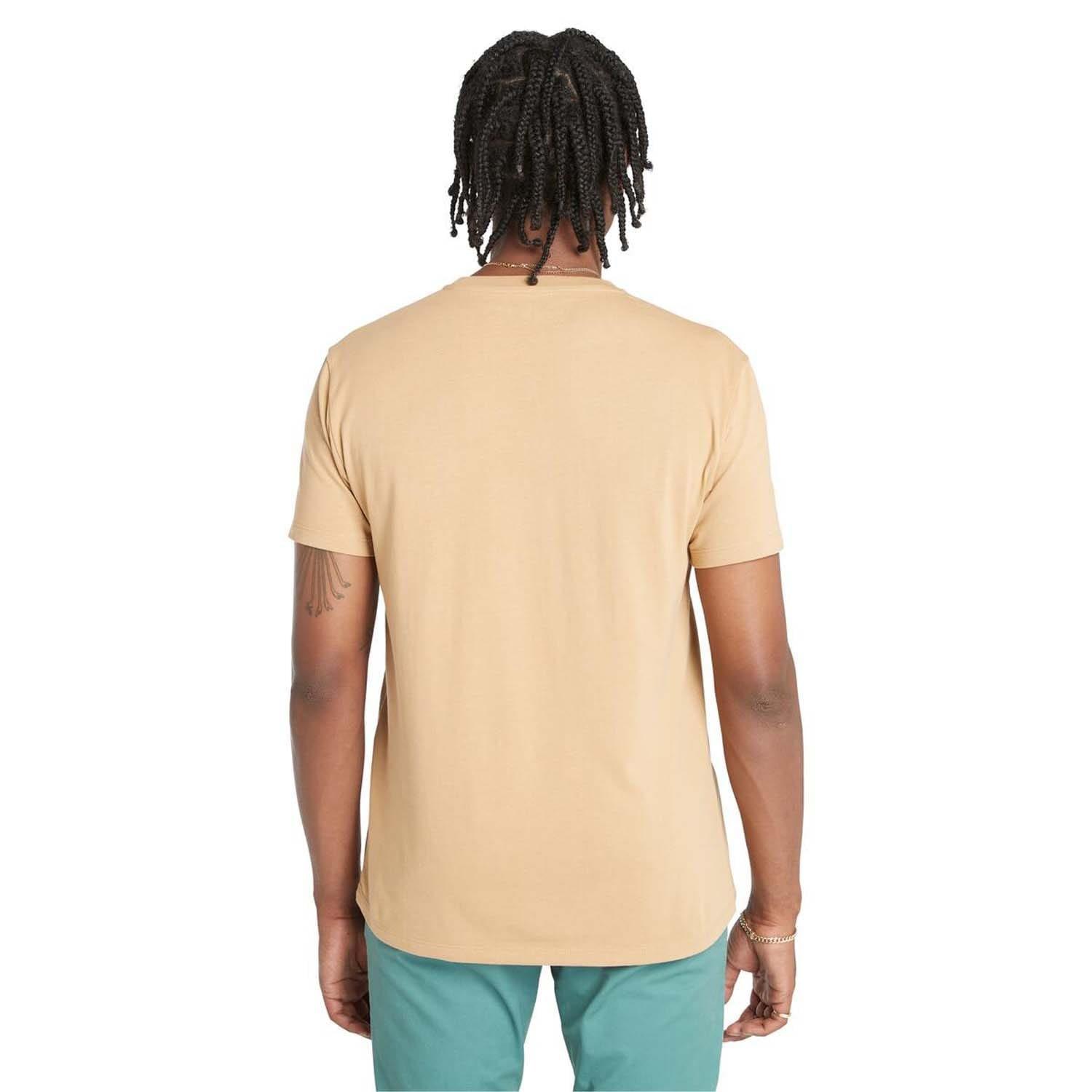 Wheat - Timberland - Oyster River Logo Short Sleeve T-Shirt - 2