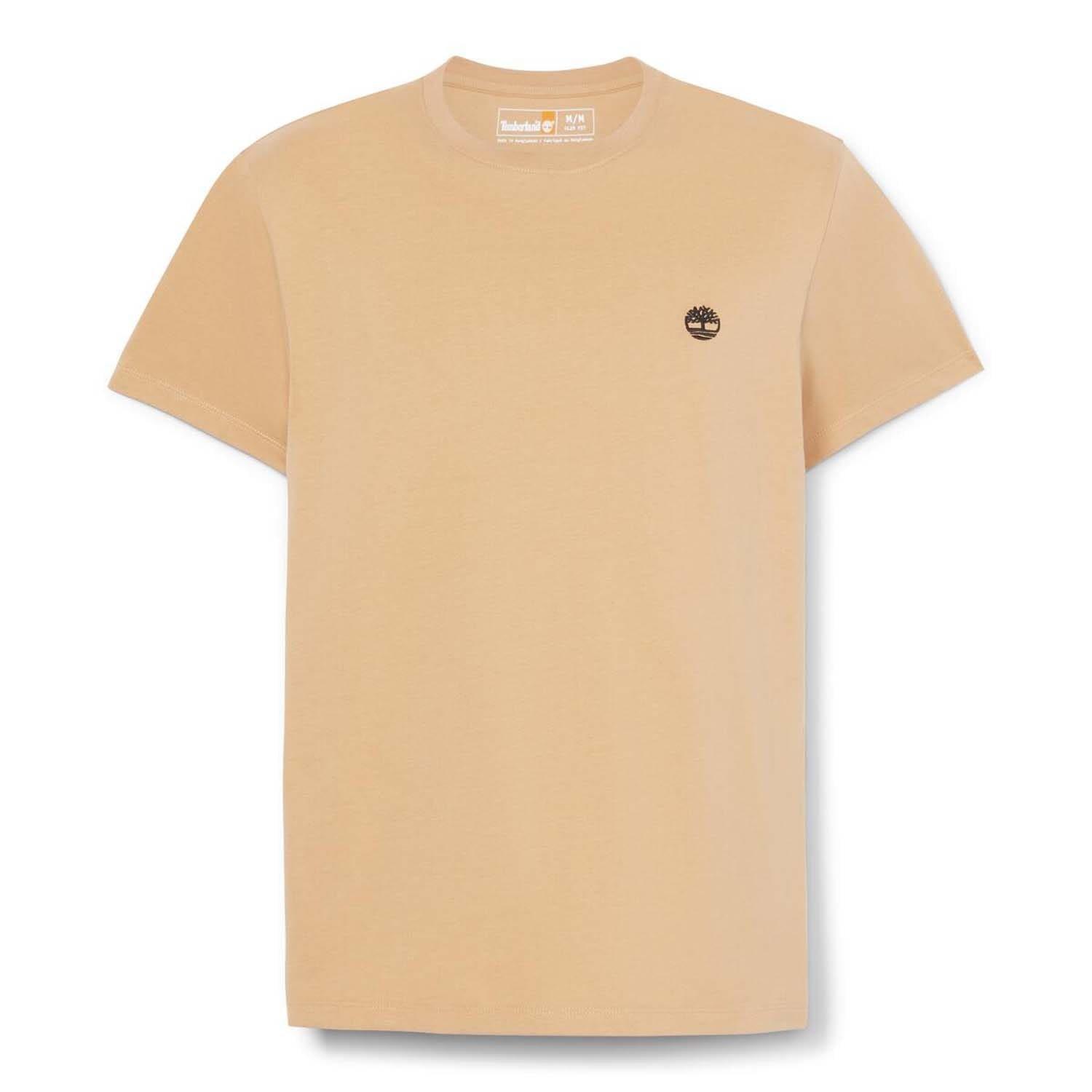 Wheat - Timberland - Oyster River Logo Short Sleeve T-Shirt - 4