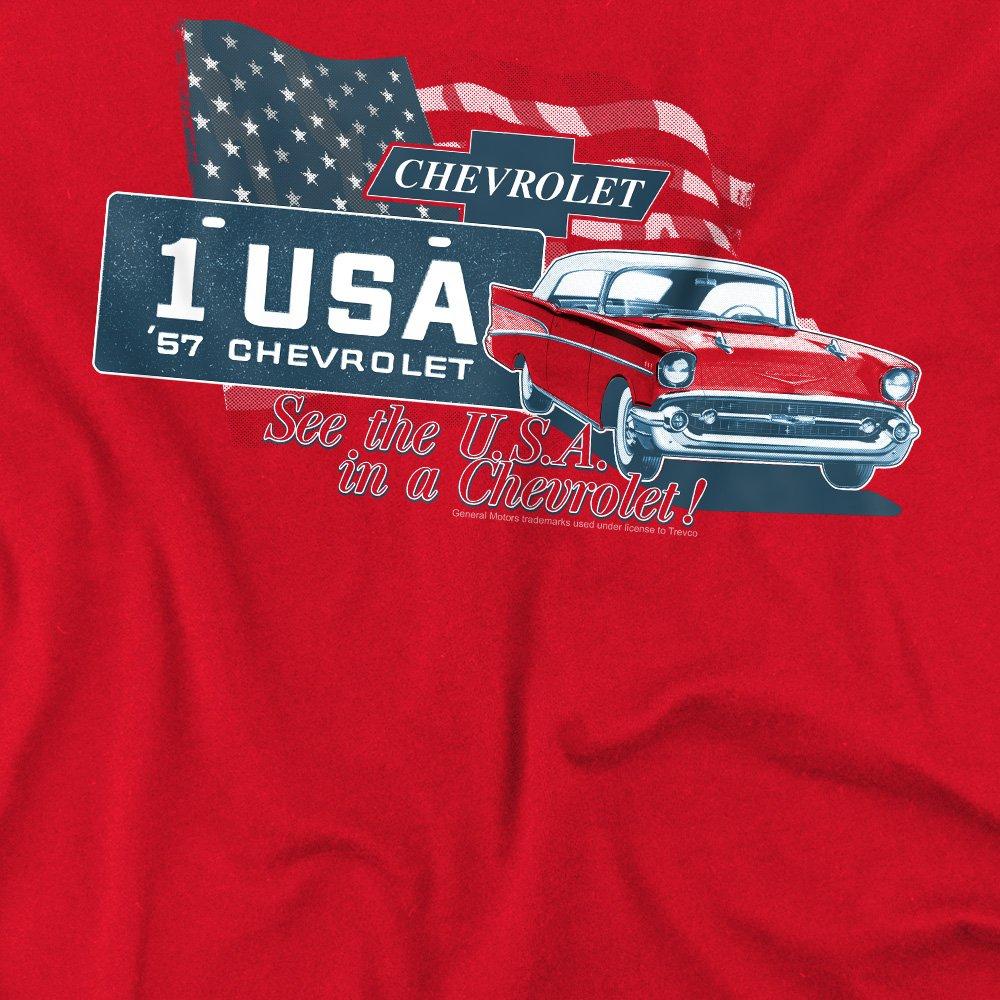 Red - Other - Chevrolet See The Usa T Shirt Red - 2