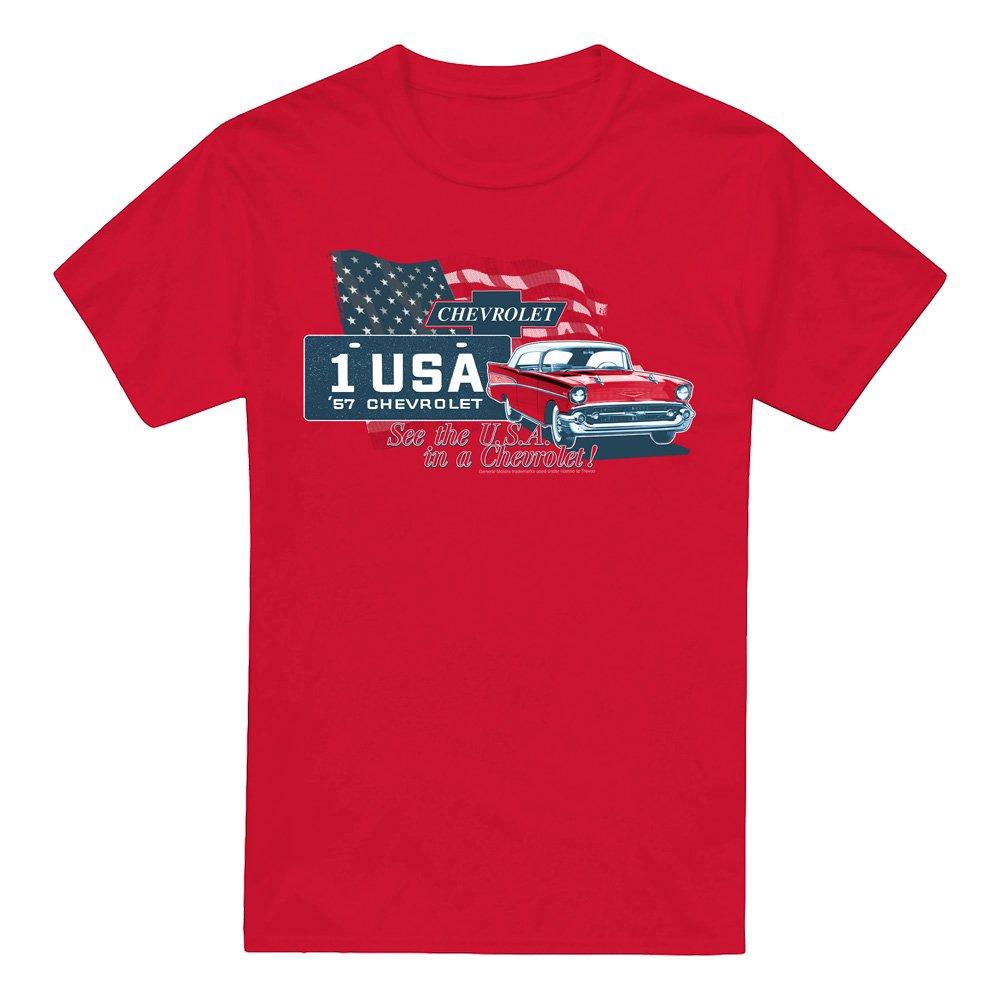 Red - Other - Chevrolet See The Usa T Shirt Red - 4