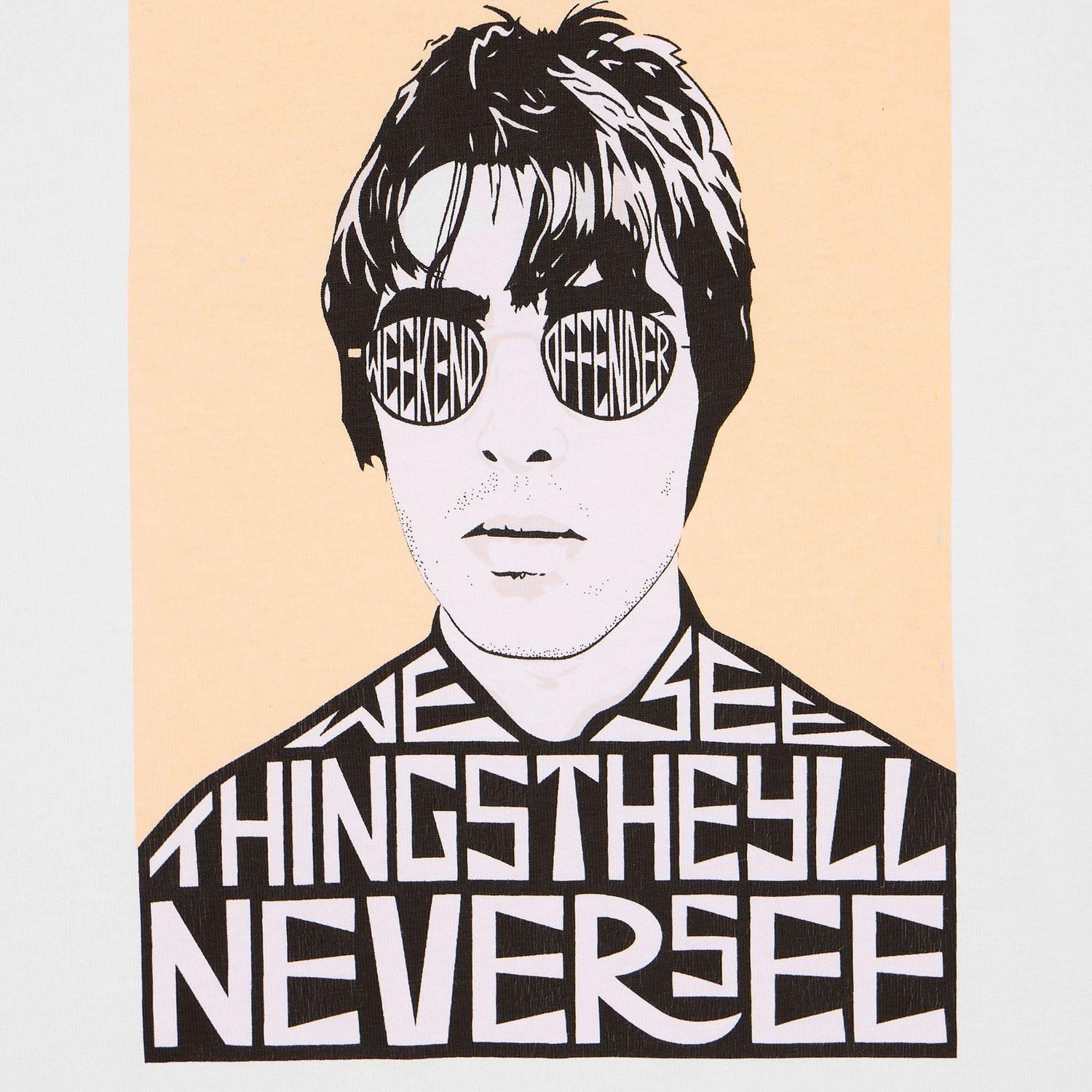 White - Weekend Offender - Forever Graphic T-Shirt - 4