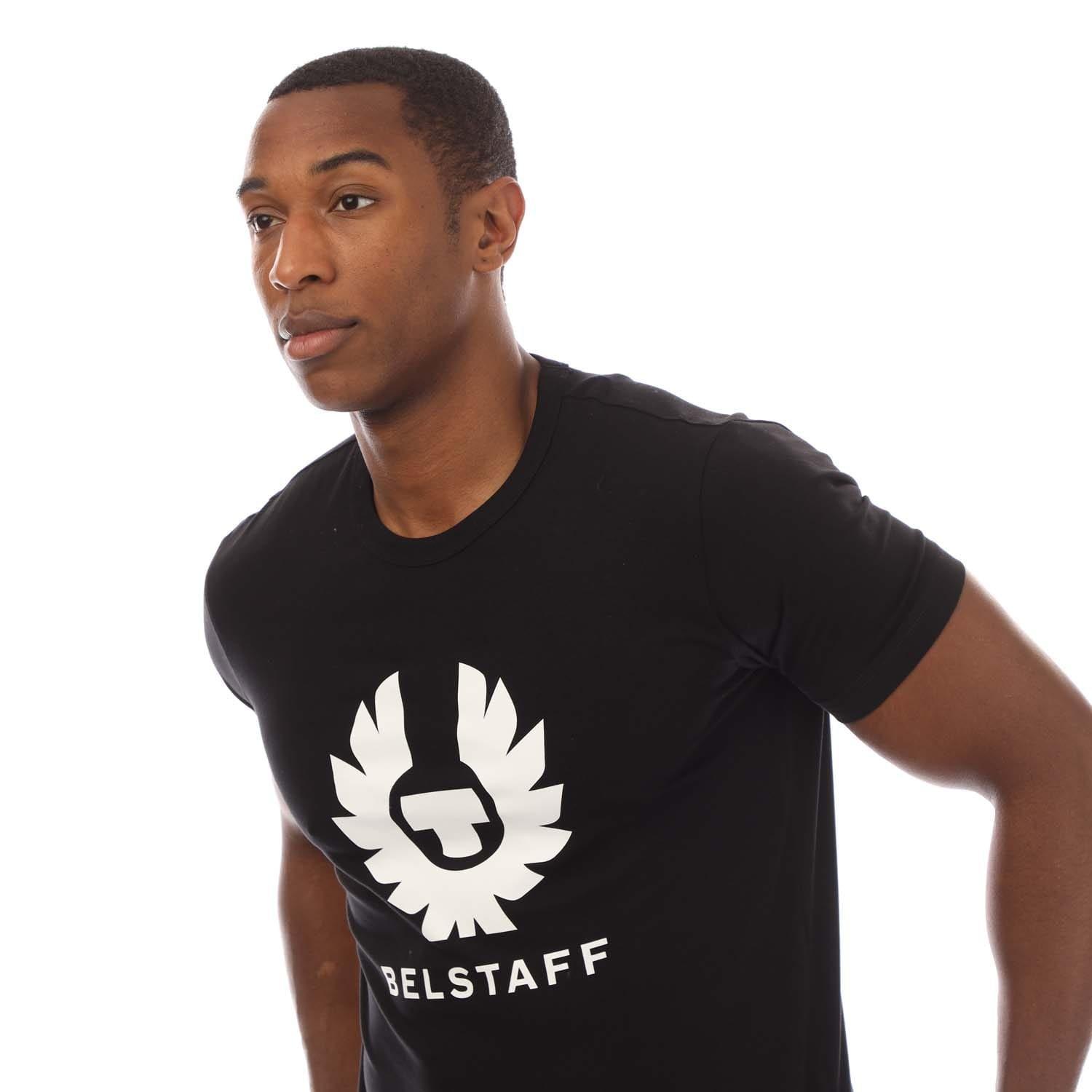 Black - Belstaff - Cotton Jersey Phoenix T-Shirt - 3