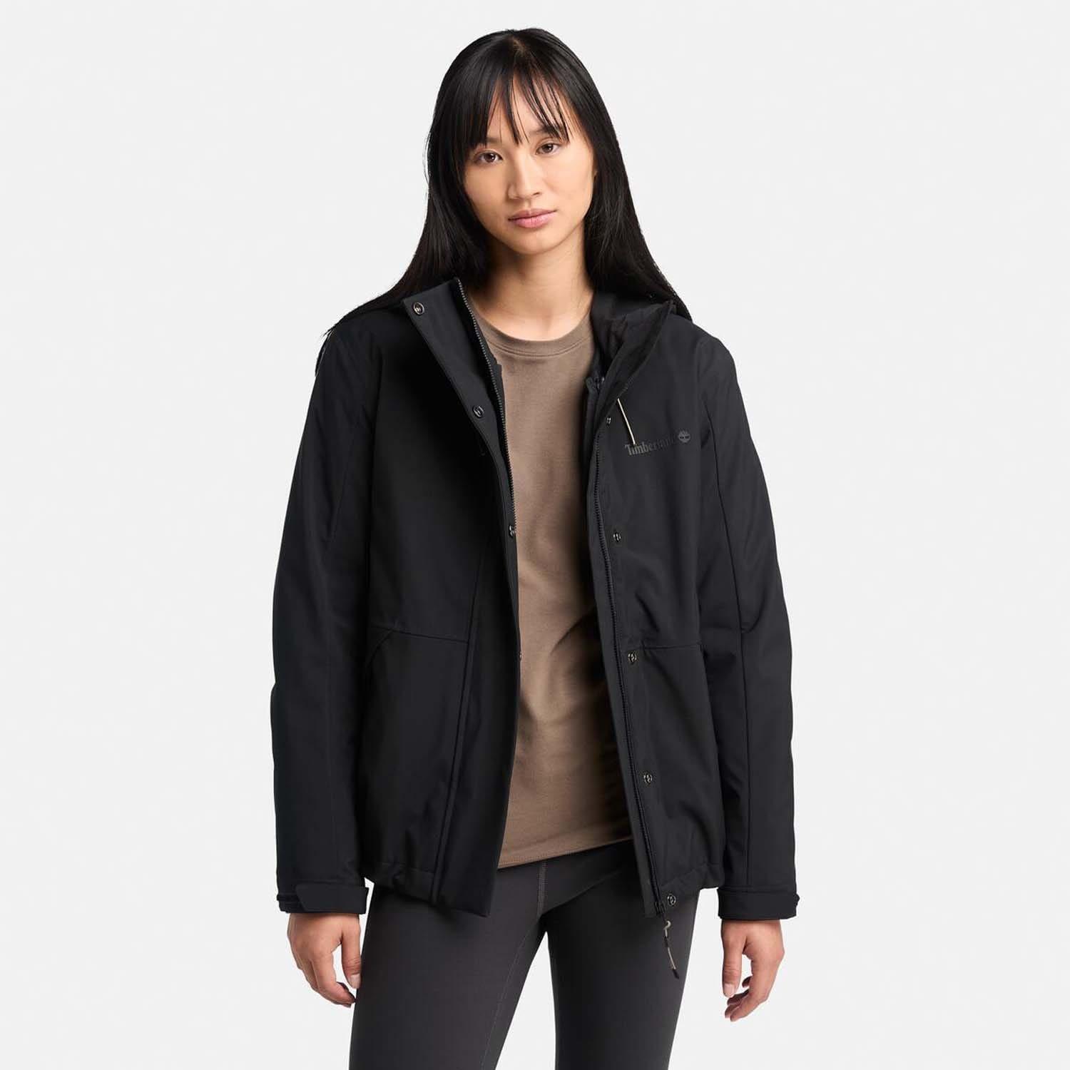 Black - Timberland - Water Resistant 3 in 1 Jacket - 2