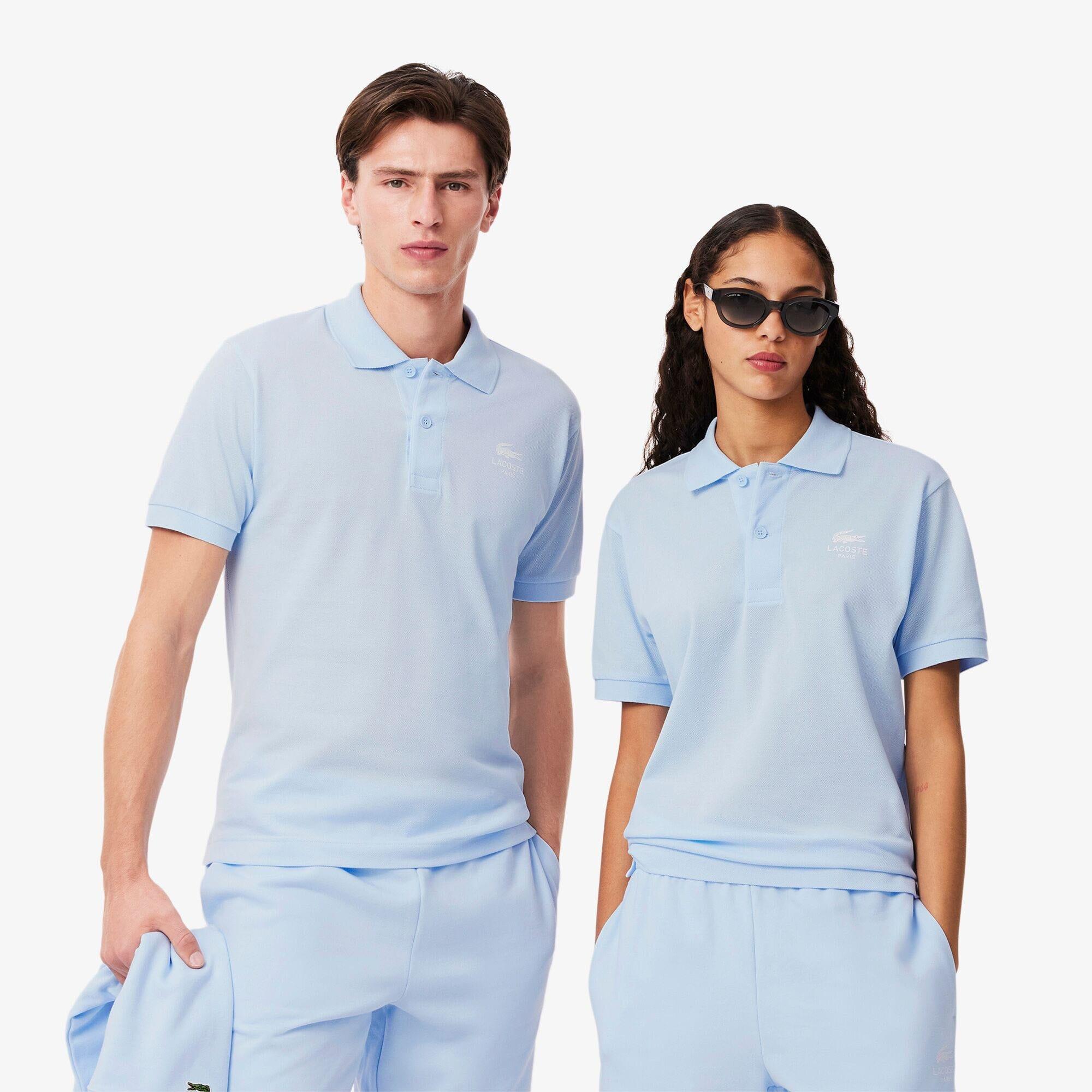 Blue - Lacoste - Classic Fit Signature Print L.12.12 Polo Shirt - 2