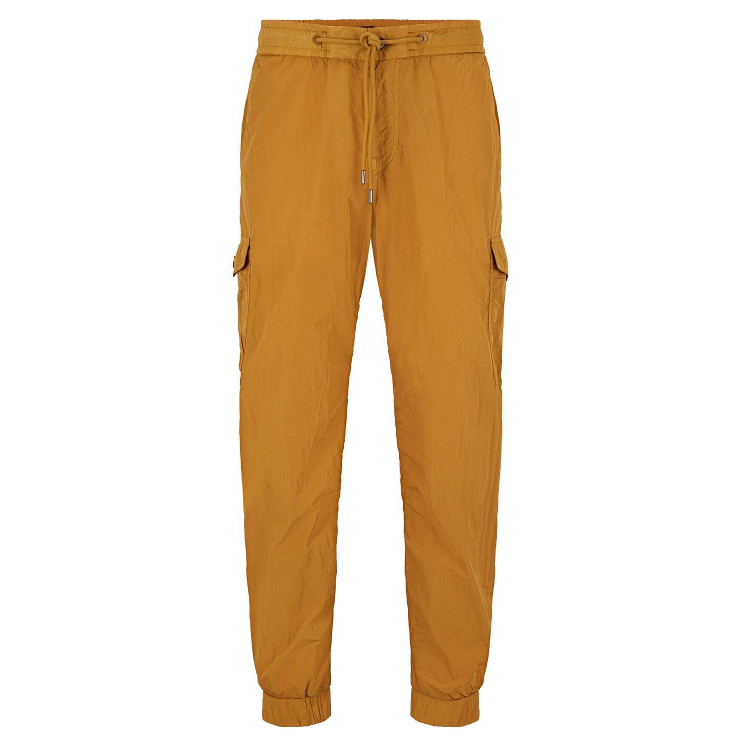 Boss Men's Taberon-Cargo-Ds 10237629 01 Straight Leg Trousers - Beige - 30R