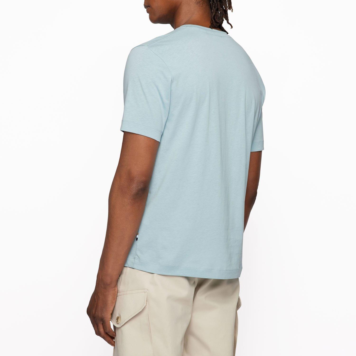 Turquoise - Boss - Tylan T-Shirt - 3