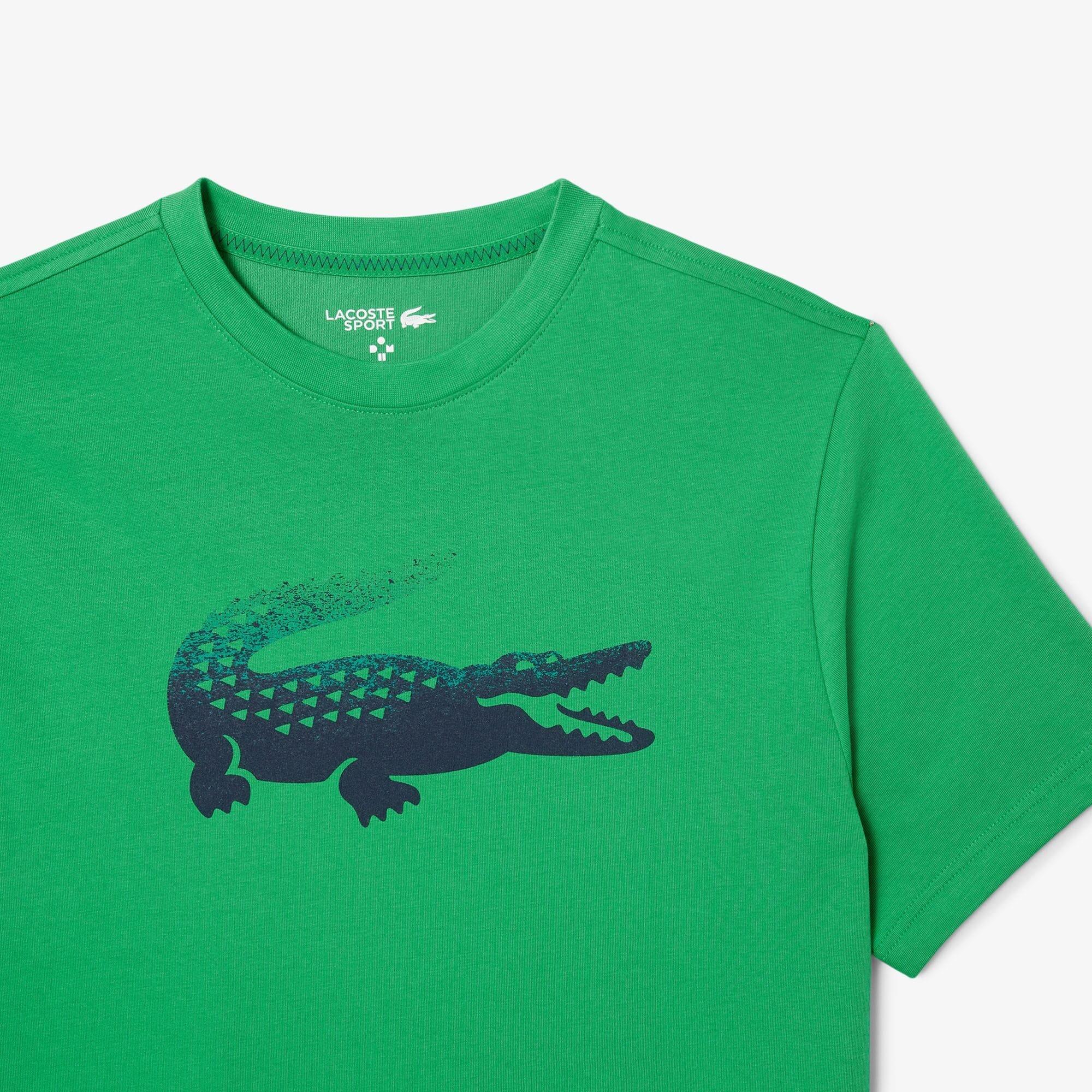 Green - Lacoste - Daniil Medvedev Tennis T-Shirt - 2