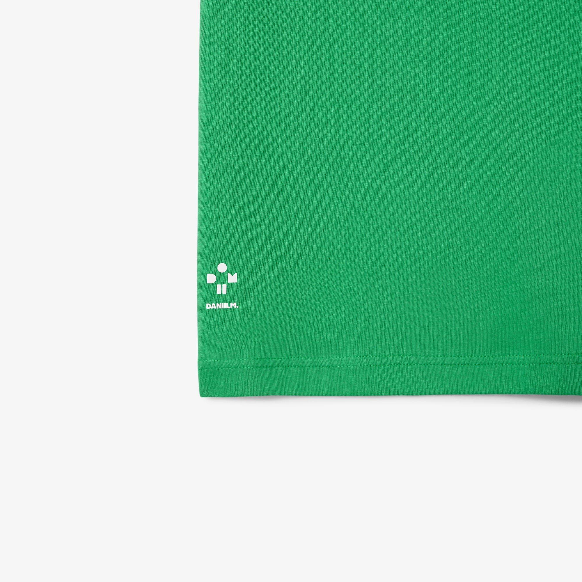 Green - Lacoste - Daniil Medvedev Tennis T-Shirt - 3