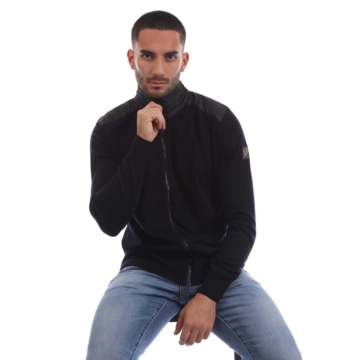 Black - Belstaff - Kelby Zip Cardigan - 4