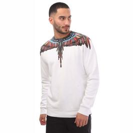Marcelo Burlon Grizzly Wings Regular Crewneck Sweatshirt