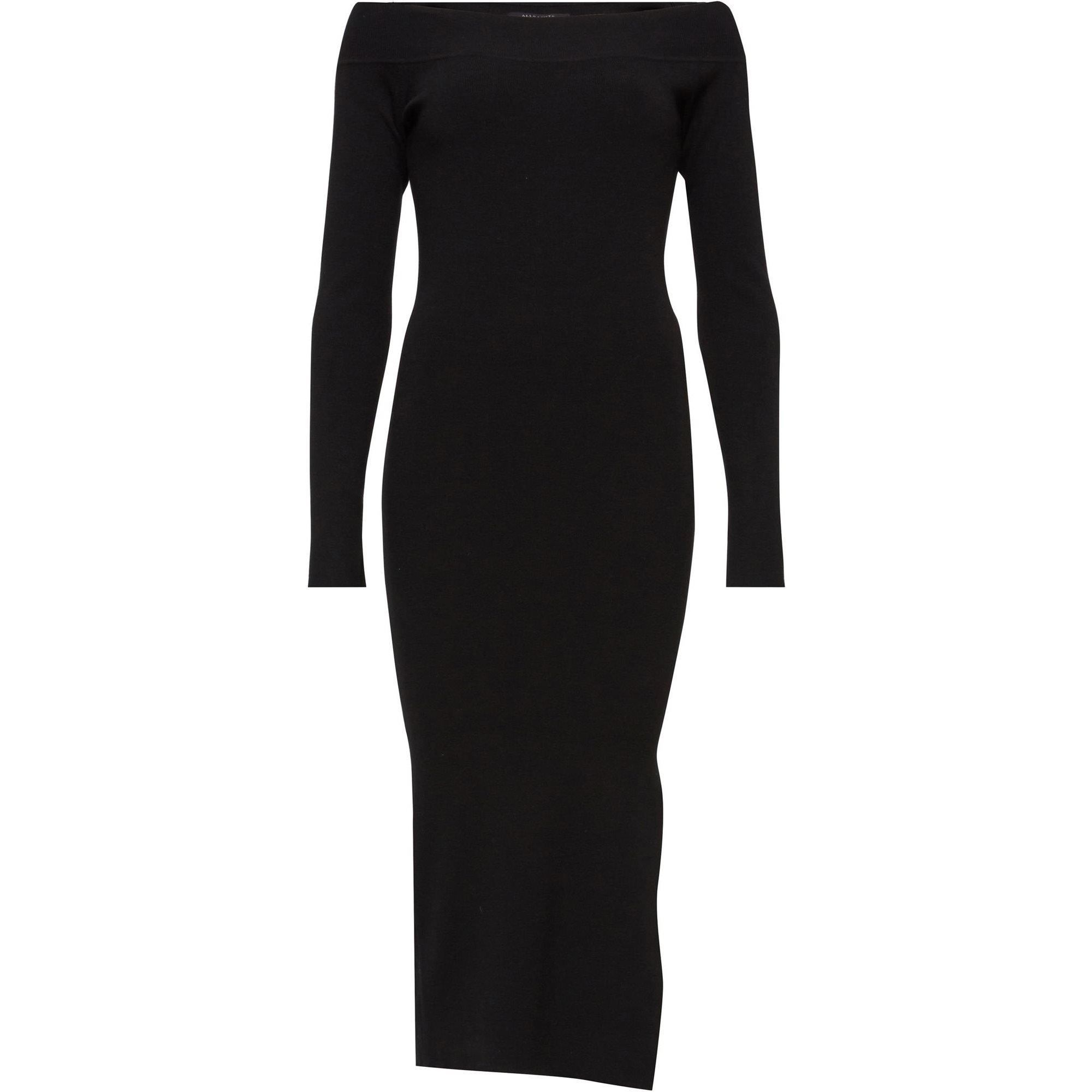Black - AllSaints - Alyssa Dress - 1