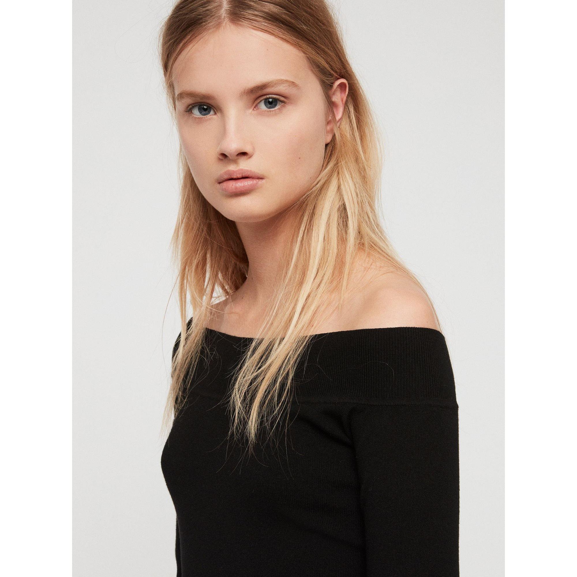 Black - AllSaints - Alyssa Dress - 3