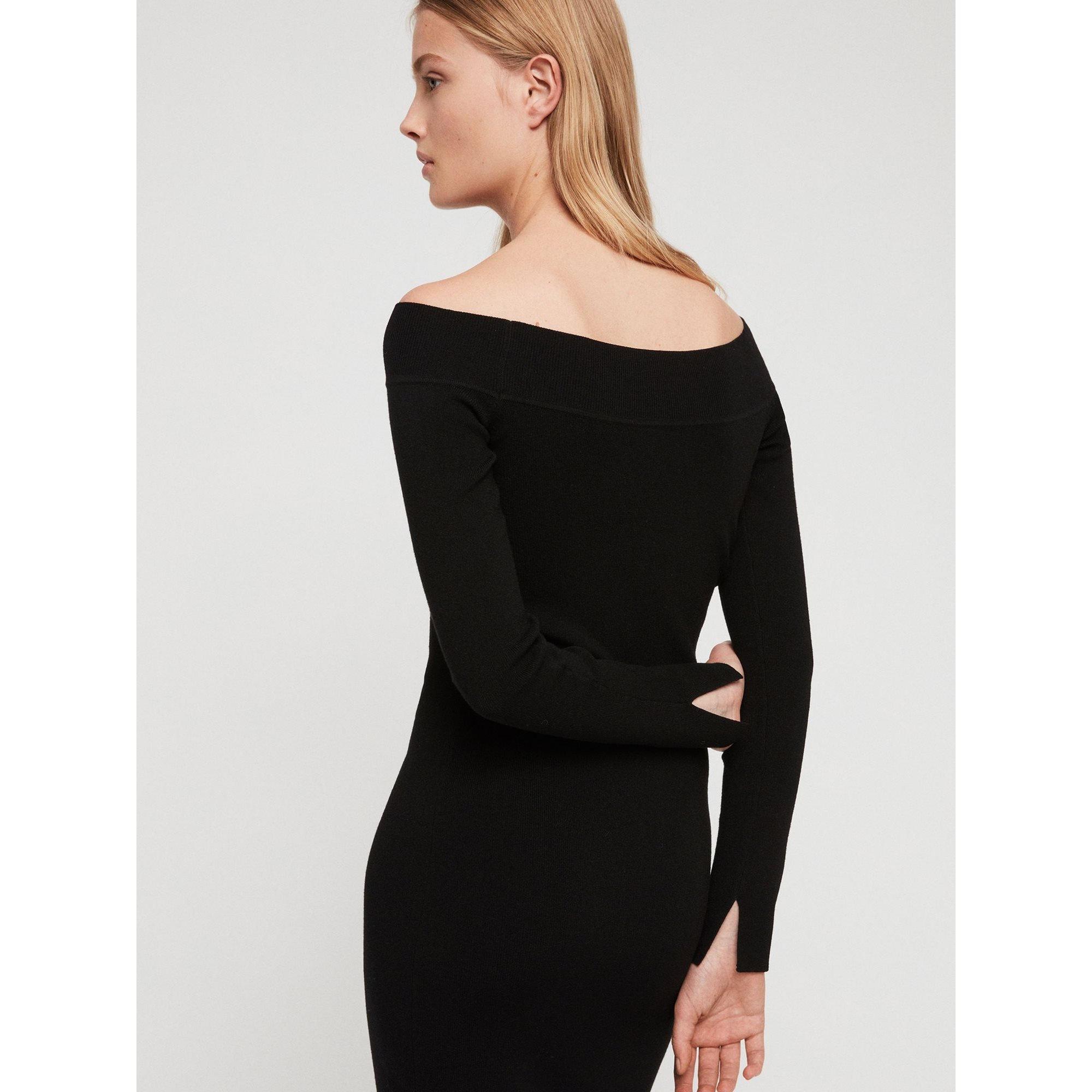 Black - AllSaints - Alyssa Dress - 4