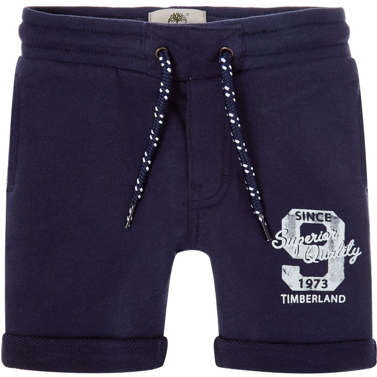 Navy - Timberland - Baby Boys Bermuda Shorts - 1
