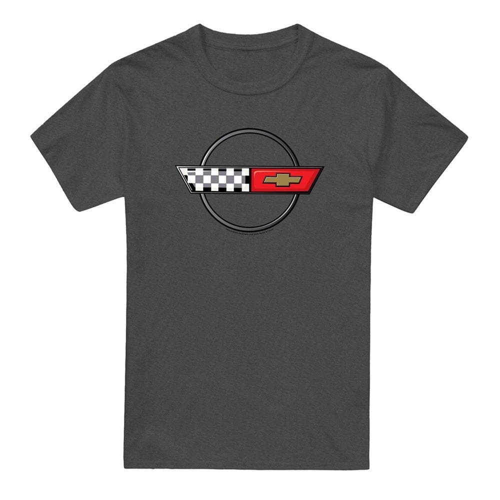 Grey - Other - Chevrolet 4Th Gen Vette Logo T-Shirt Charcoal - 4
