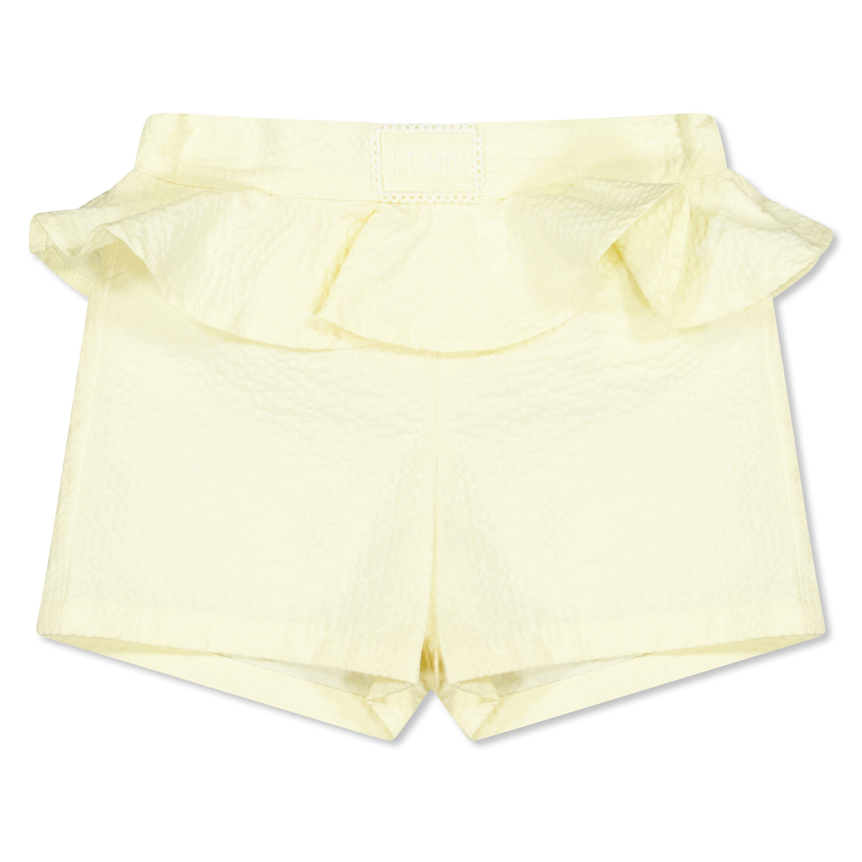 Mimonsa F1W0N - Fendi - Fendi Frill Shorts In62 - 1