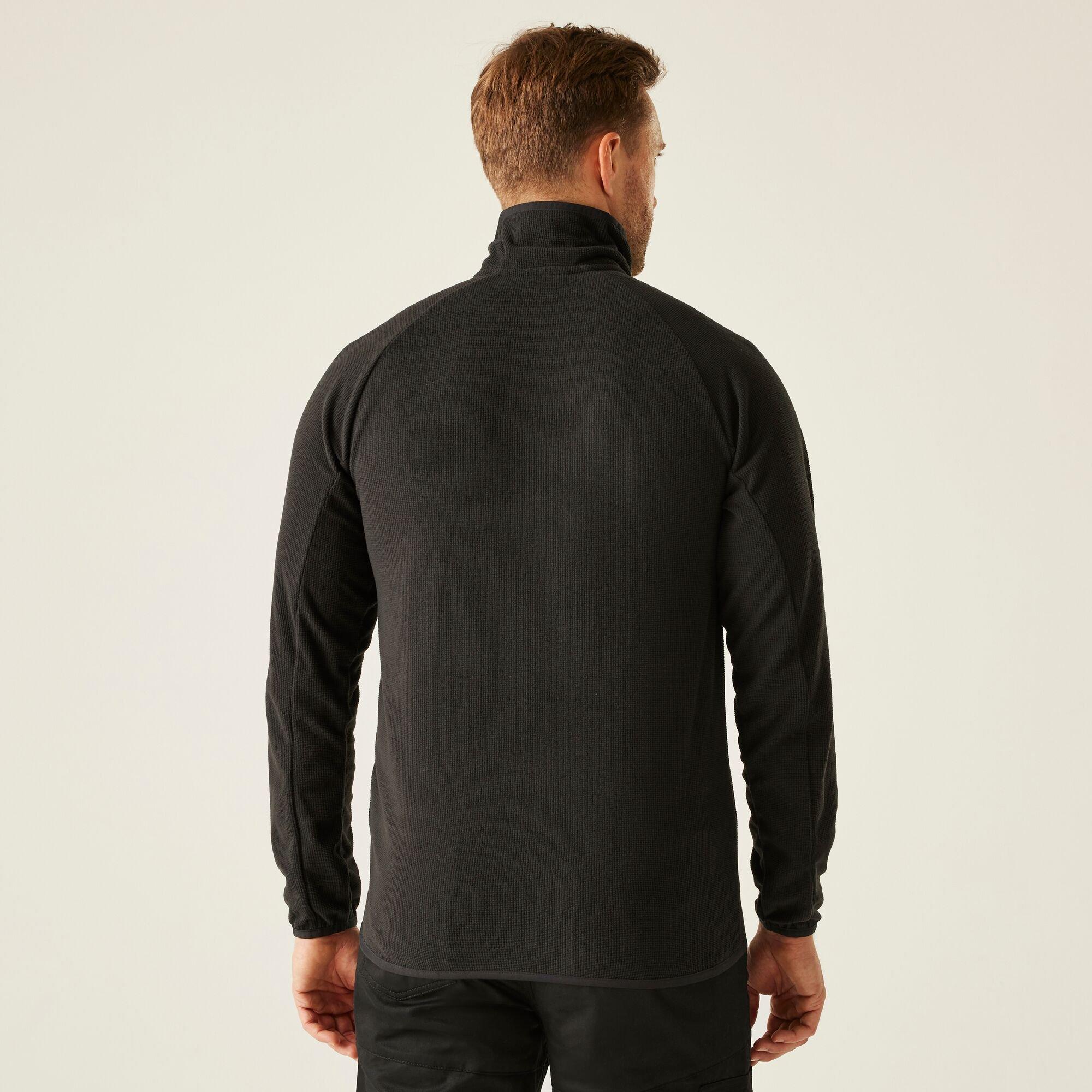 Black Seal Grey - Regatta - Mens Navigate Half-Zip Fleece - 2