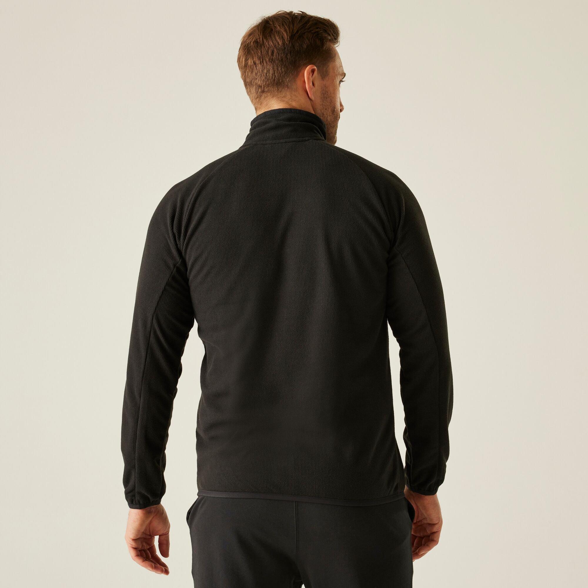 Black Orange Po - Regatta - Mens Navigate Half-Zip Fleece - 2