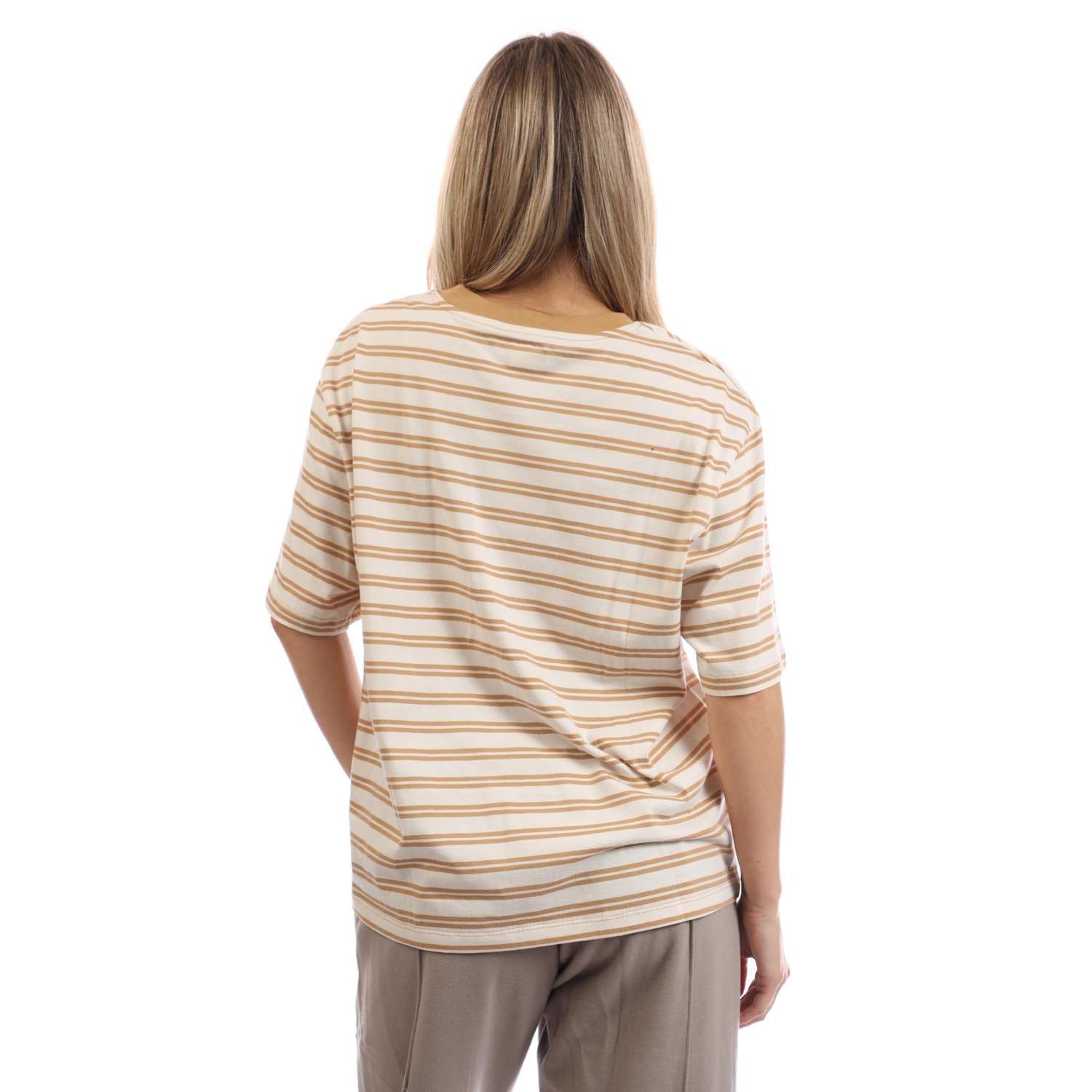 Brown - Timberland - Dunstan Striped T-Shirt - 3