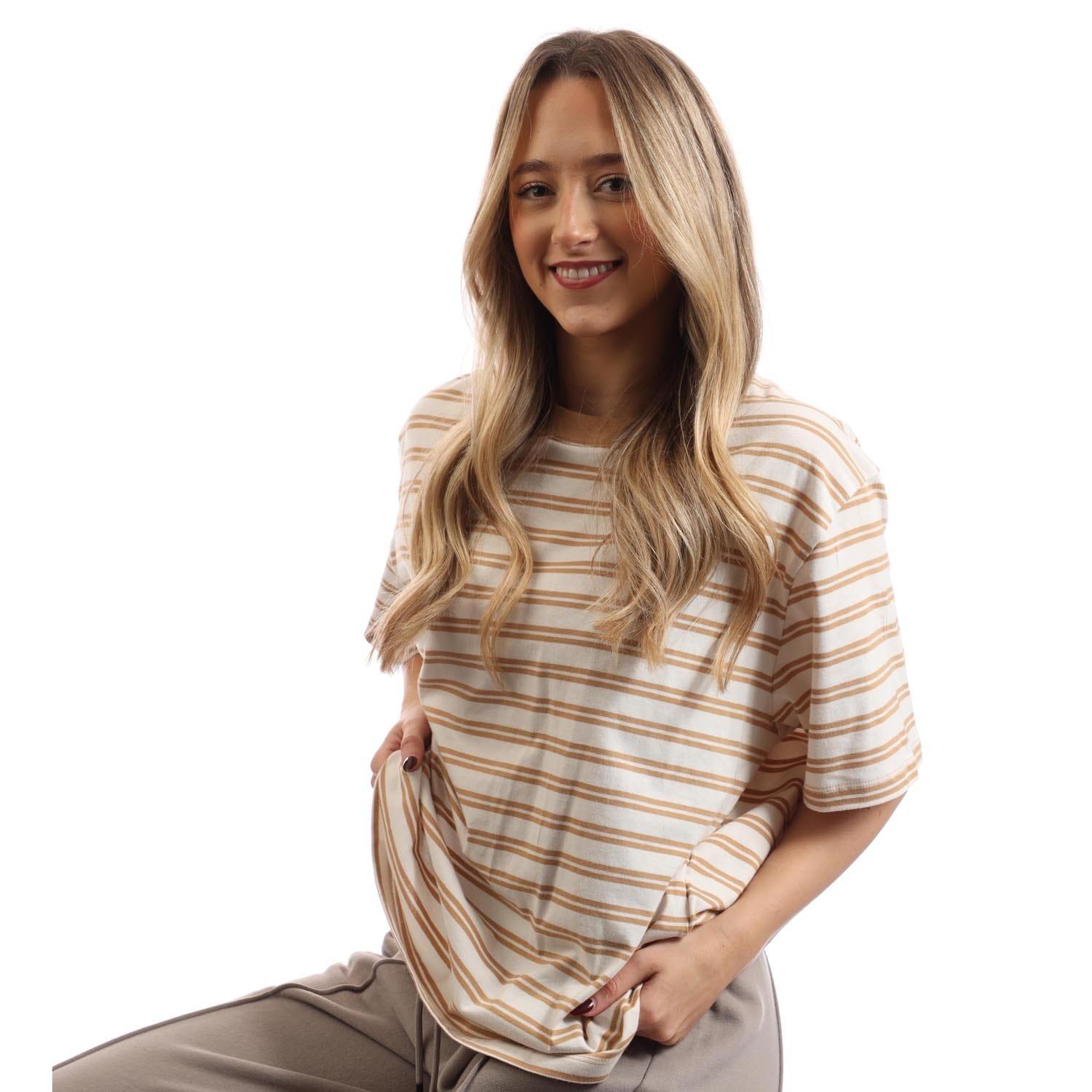 Brown - Timberland - Dunstan Striped T-Shirt - 4