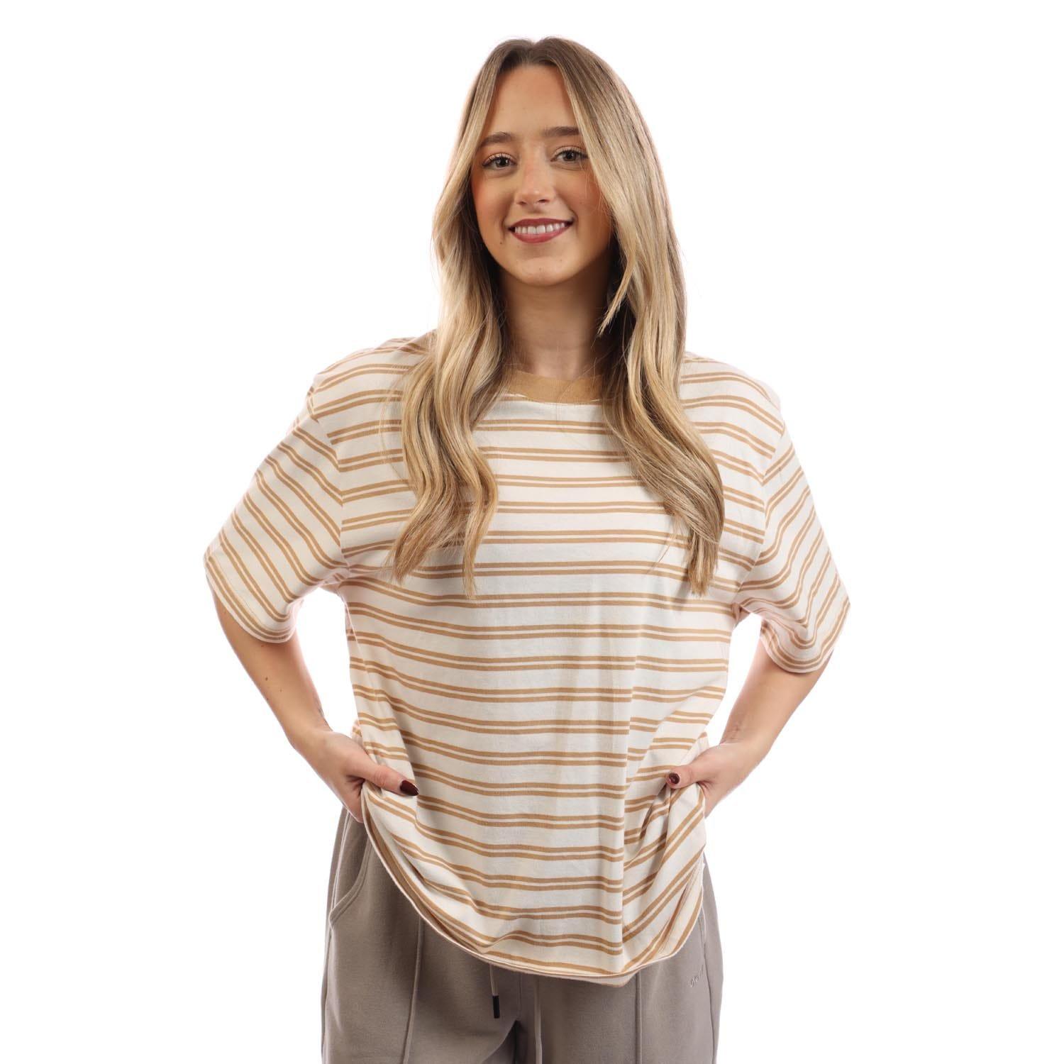 Brown - Timberland - Dunstan Striped T-Shirt - 5