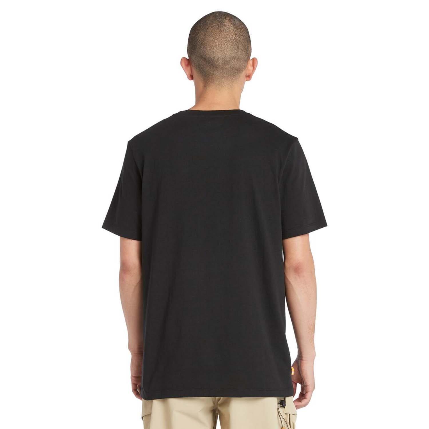 Black - Timberland - Northwood Tree Logo Short Sleeve T-Shirt - 2