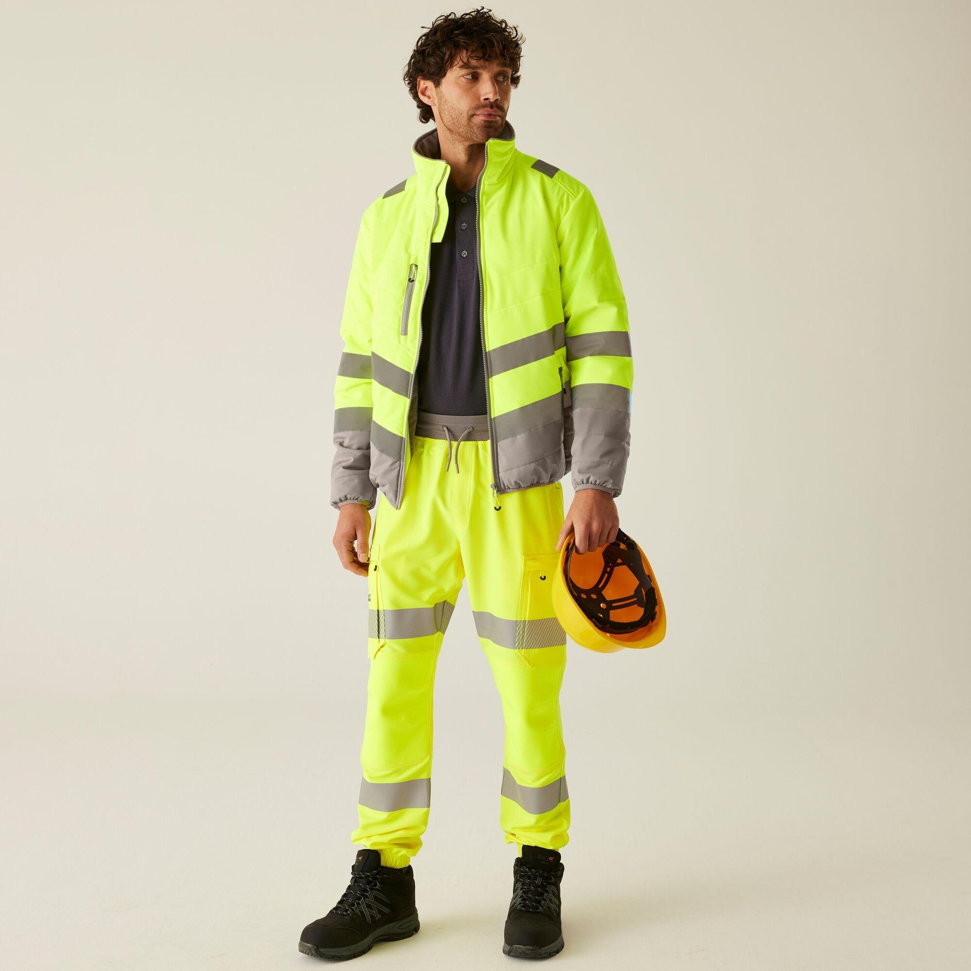 Yellow - Regatta - Hi-Vis 2-Tone Thermal Jacket - 3