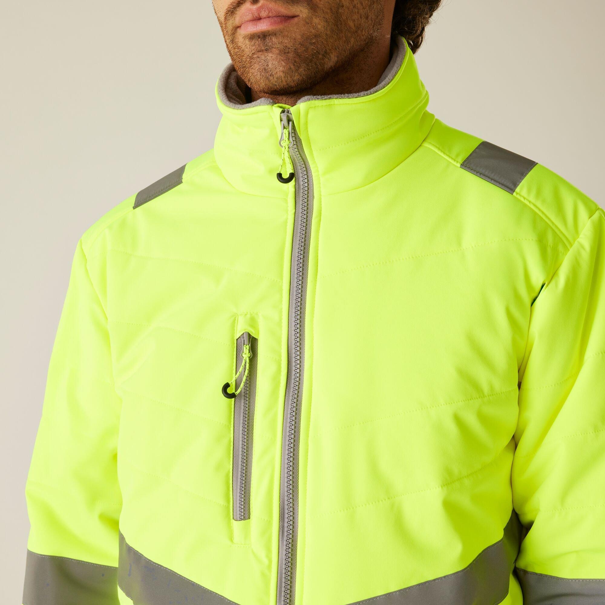 Yellow - Regatta - Hi-Vis 2-Tone Thermal Jacket - 5