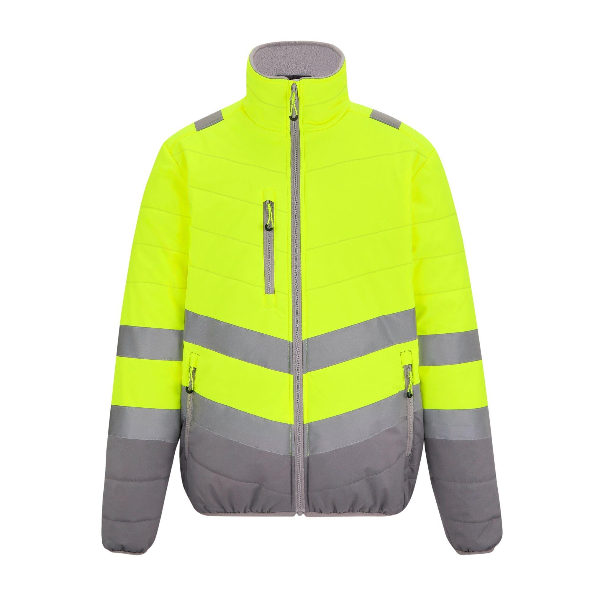 Yellow - Regatta - Hi-Vis 2-Tone Thermal Jacket - 7