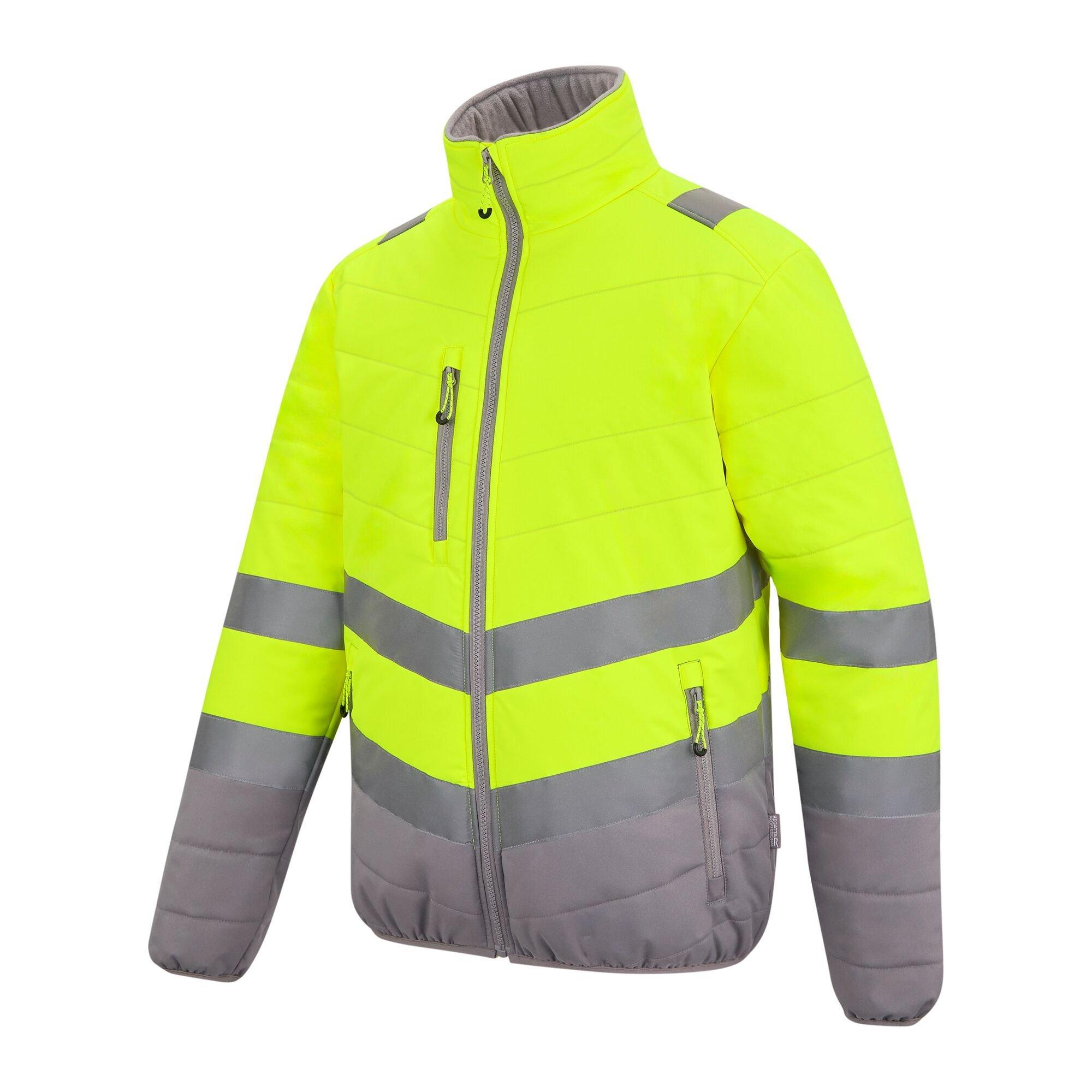 Yellow - Regatta - Hi-Vis 2-Tone Thermal Jacket - 9