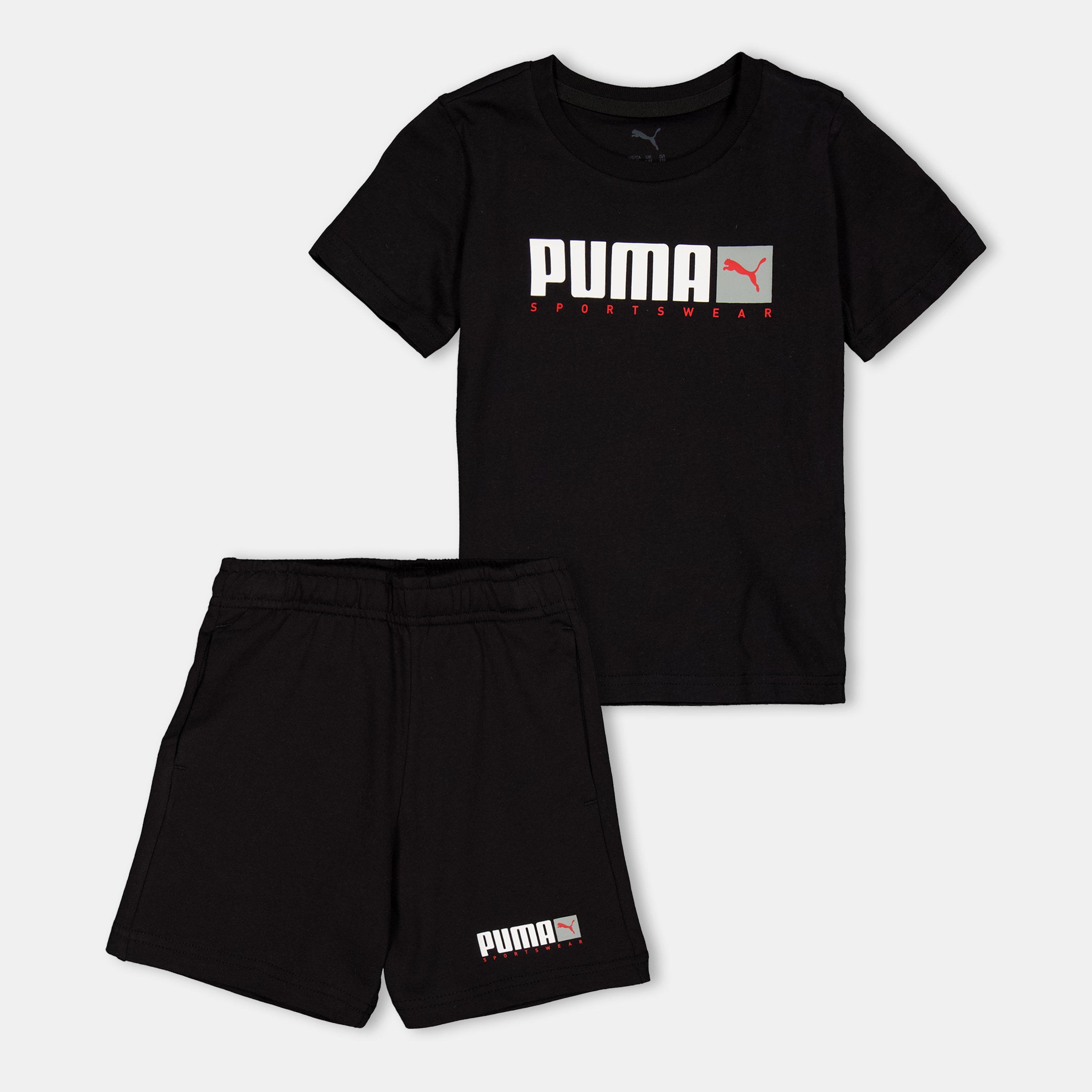 Puma Schwarz - Puma - Unisex Kids' Graphic T-Shirt - 1