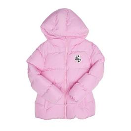 Off White Rounded Nylon Puffer Jacket