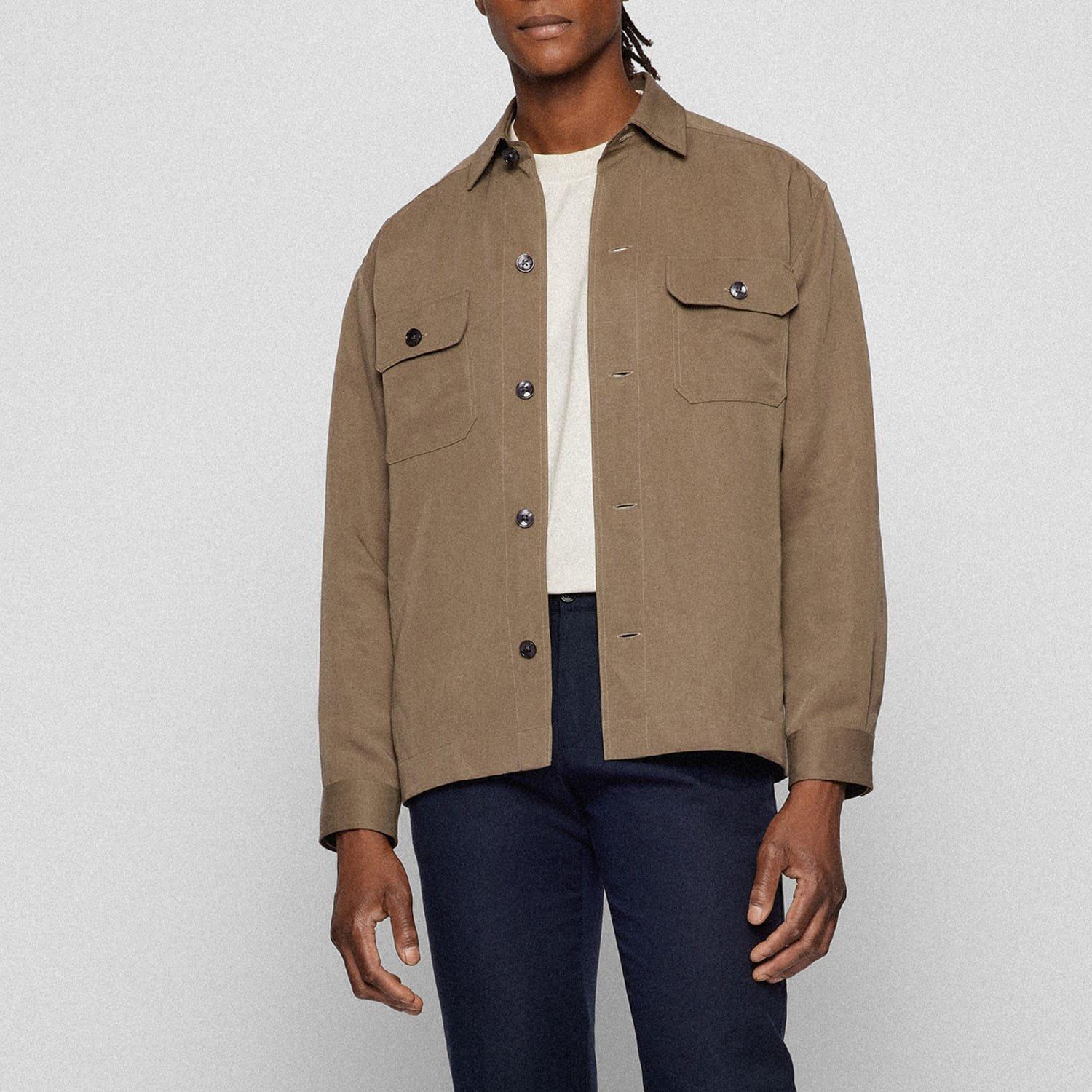 Dark Blue - Boss - Crigan3 Chino Trousers - 2