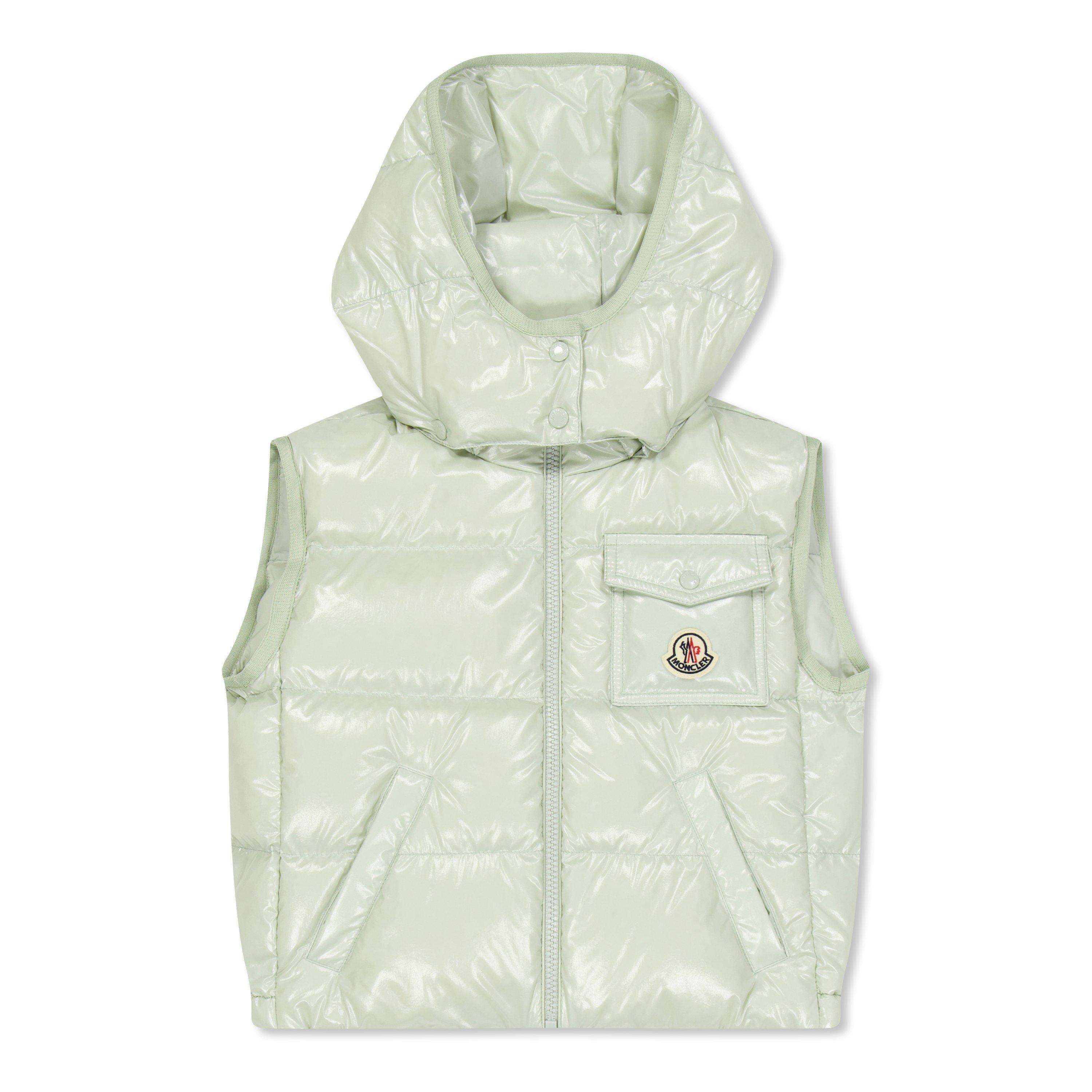 Moncler Kids' Kamile Gilet - Sage 80S - Size 12Y