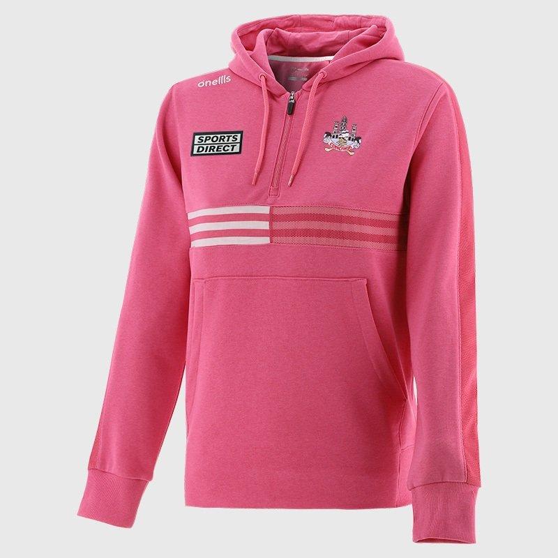 Pink/Pink/White - ONeills - Cork Nepal Half Zip Hoody Girls - 1