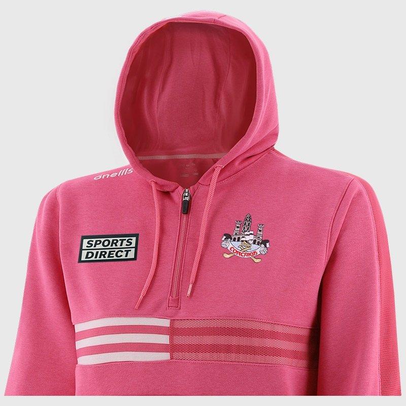 Pink/Pink/White - ONeills - Cork Nepal Half Zip Hoody Girls - 2