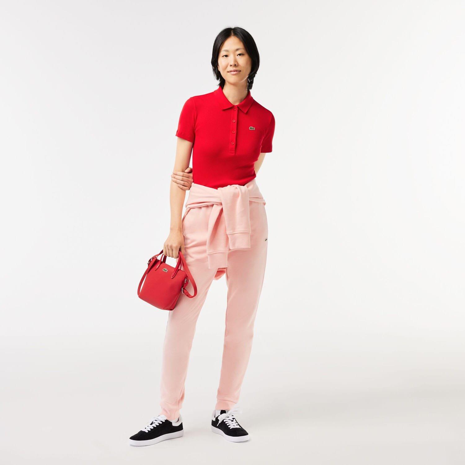 Pink - Lacoste - Fleece Sweatpants - 3