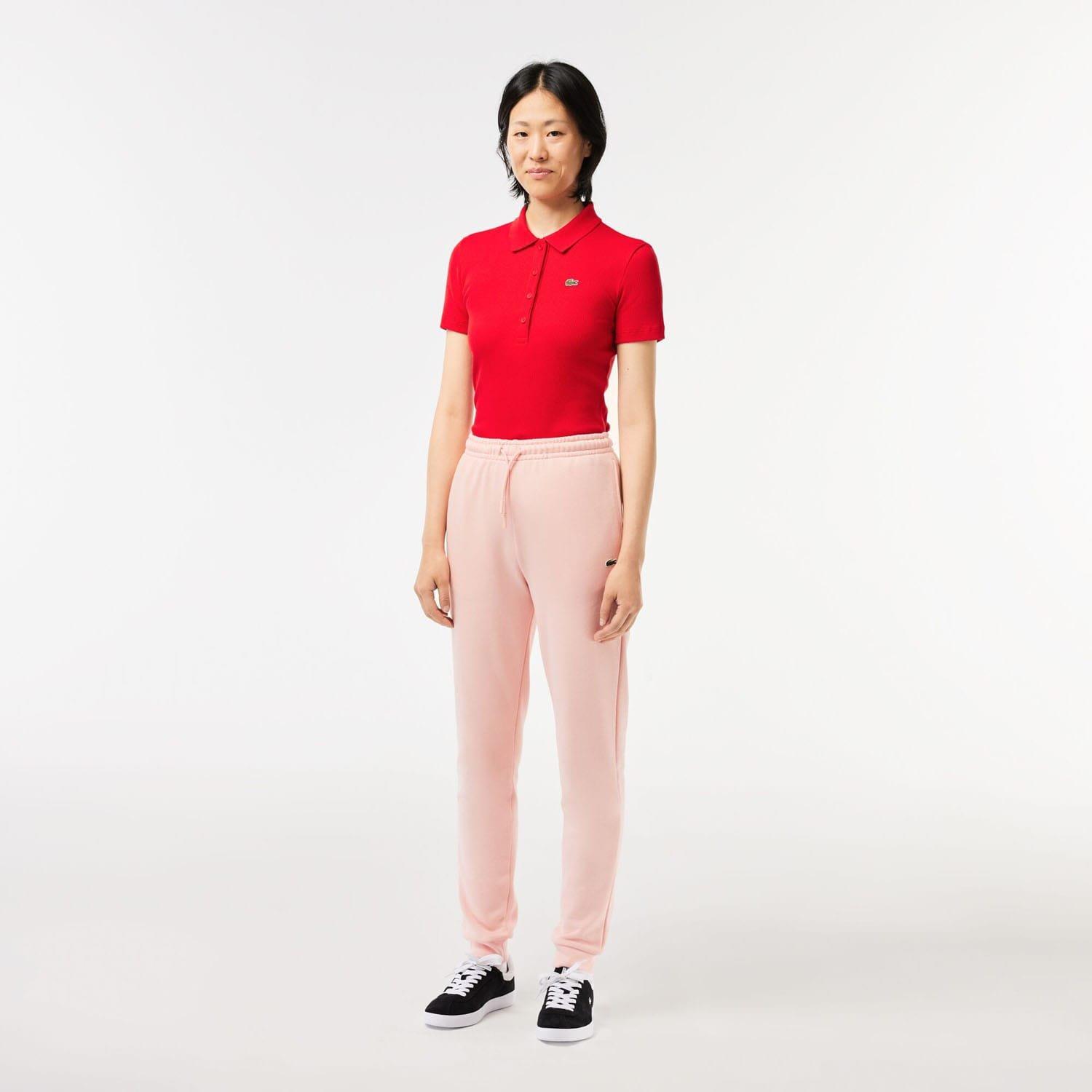 Pink - Lacoste - Fleece Sweatpants - 6