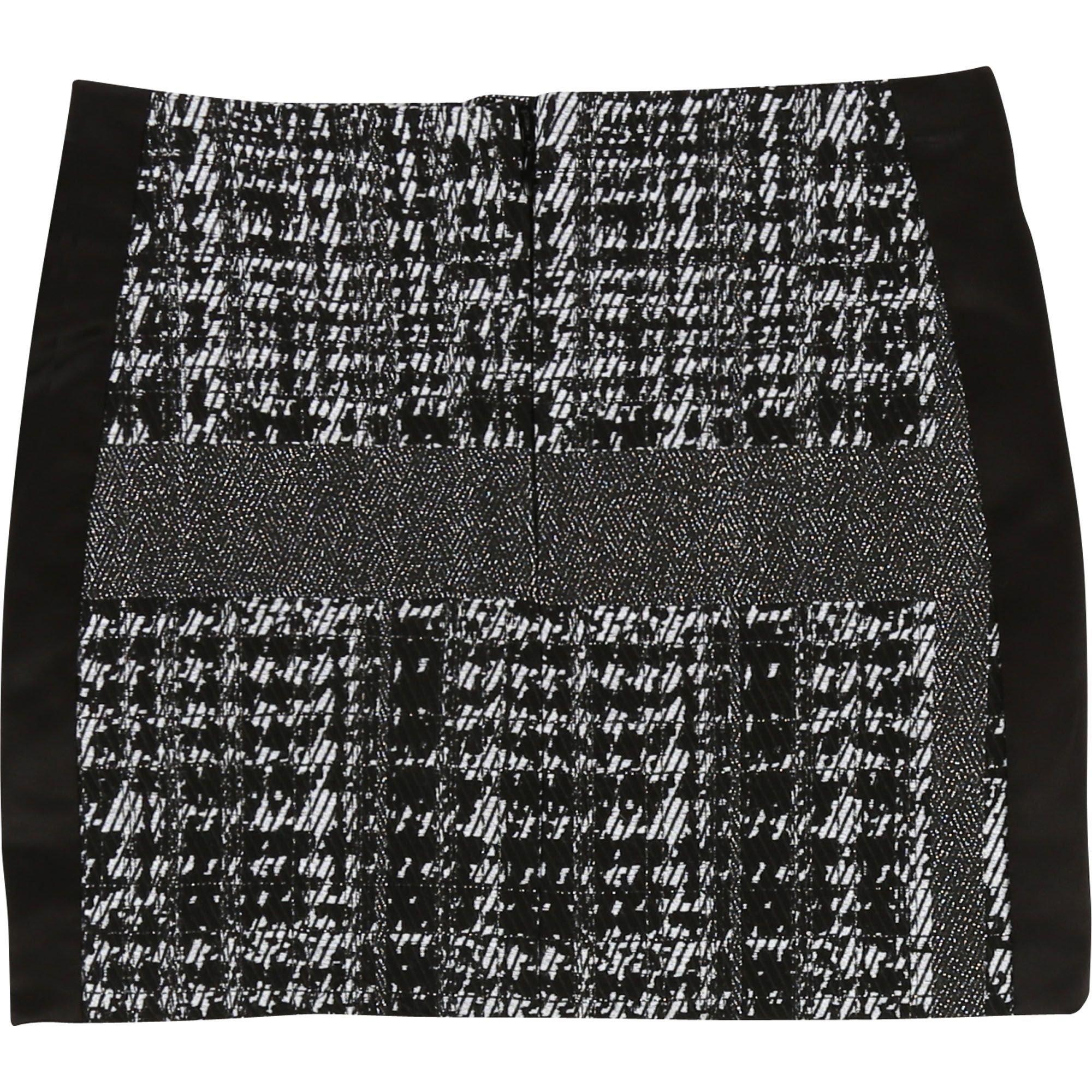 Negro-Gris - Karl Lagerfeld - Tweed Skirt Junior Girls - 2