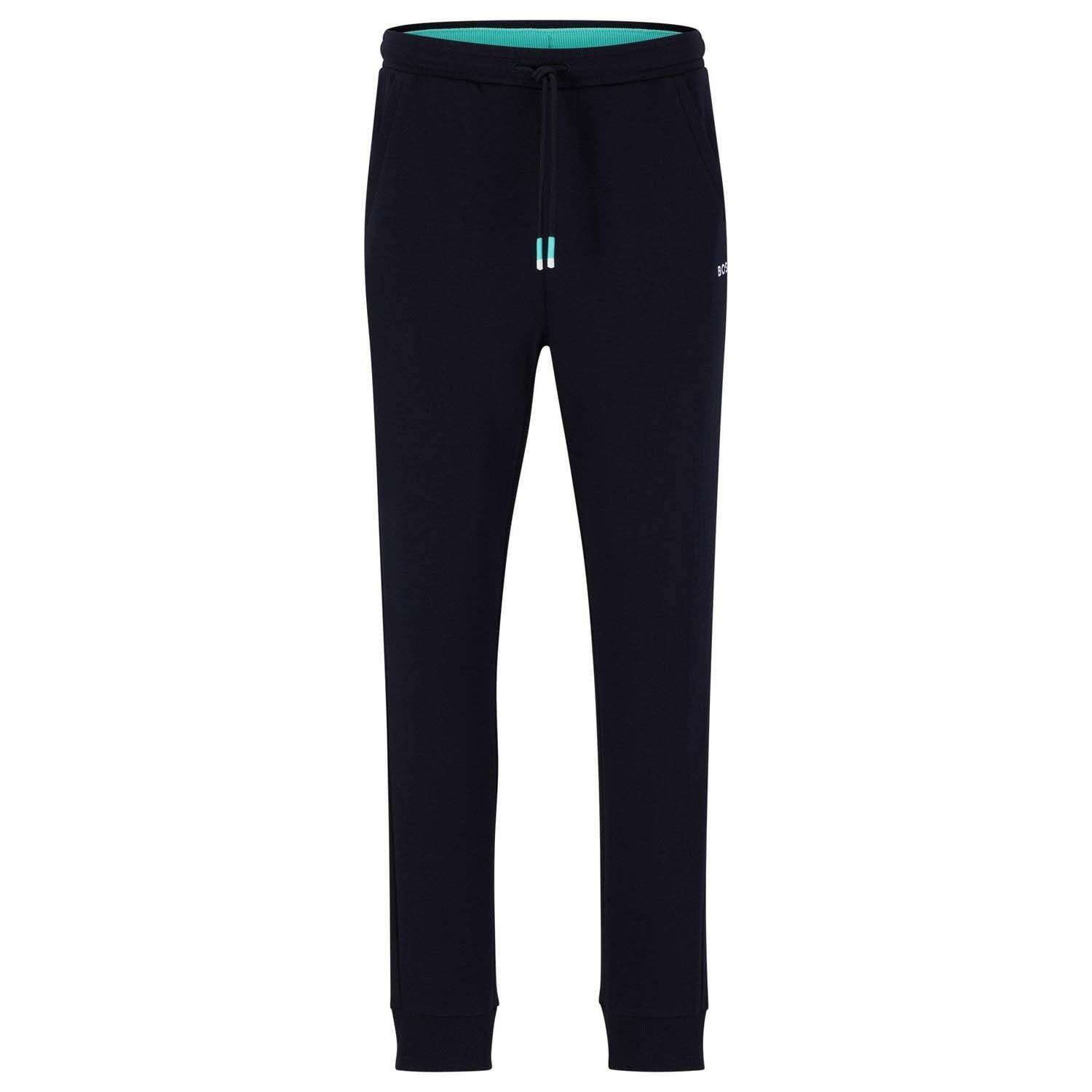 Dark Blue - Boss - Hadiko 1 Tracksuit Bottoms - 3