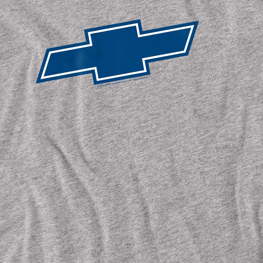 Grey - Other - Chevrolet Simple Vintage Bowtie Long Sleeve T-Shir - 2