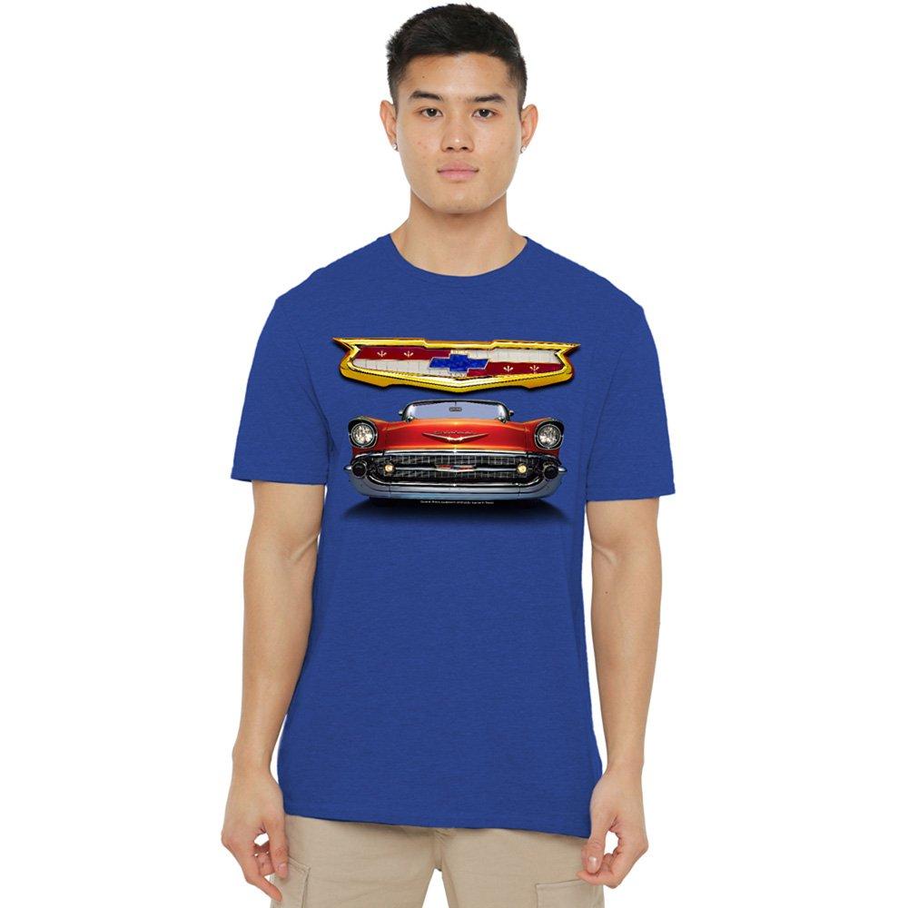 Blue - Other - Chevrolet 1957 Bel Air Grille T-Shirt Royal - 1