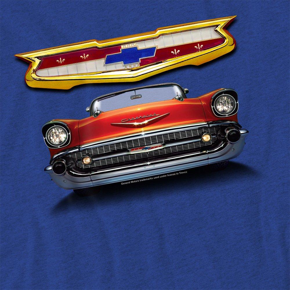 Blue - Other - Chevrolet 1957 Bel Air Grille T-Shirt Royal - 2