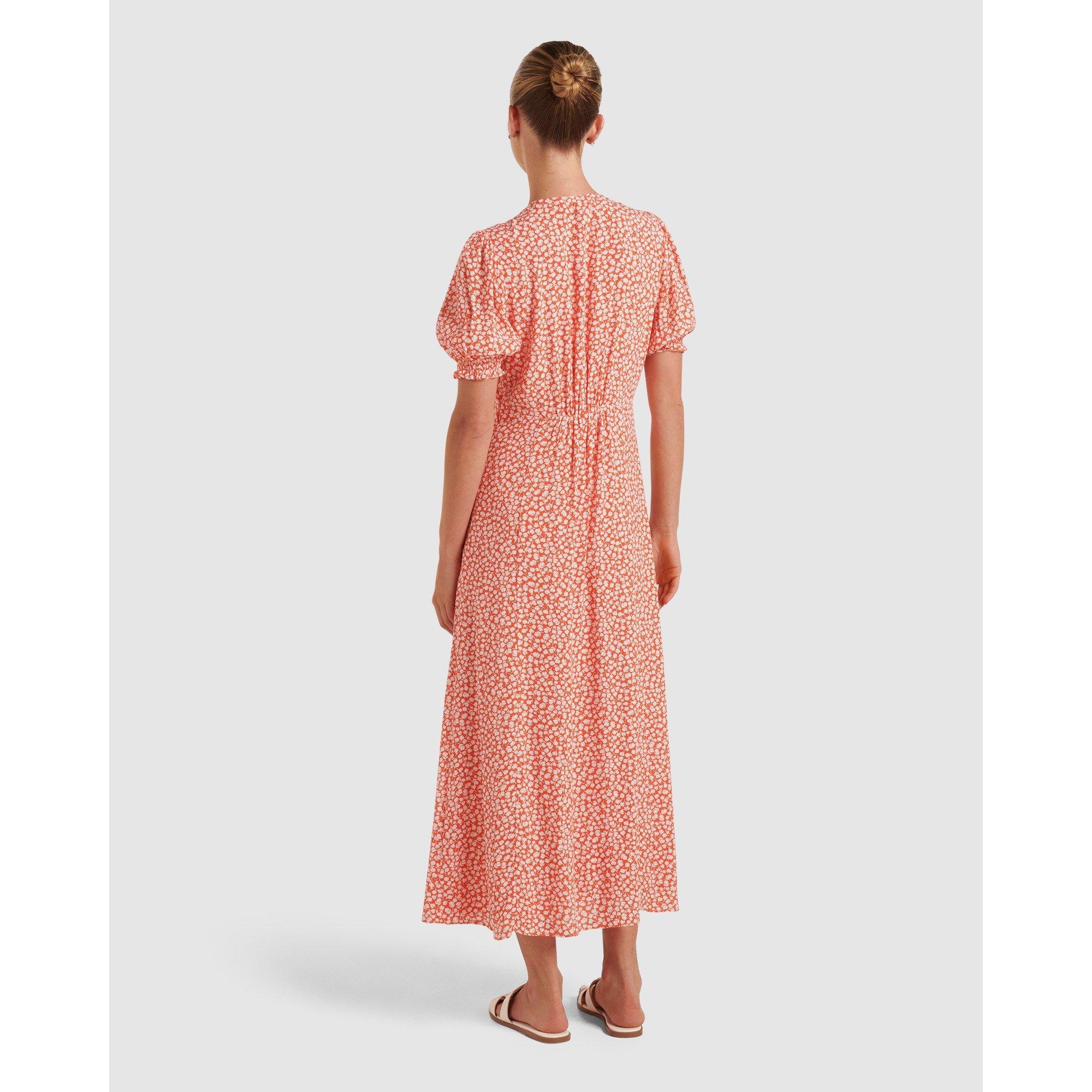 Memphis Ditsy - Forever New - Sloane Puff Sleeve Midi Dress - 4