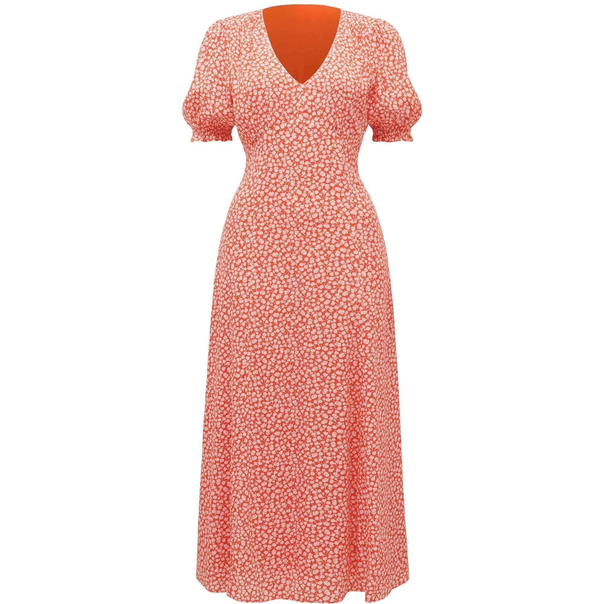 Memphis Ditsy - Forever New - Sloane Puff Sleeve Midi Dress - 5