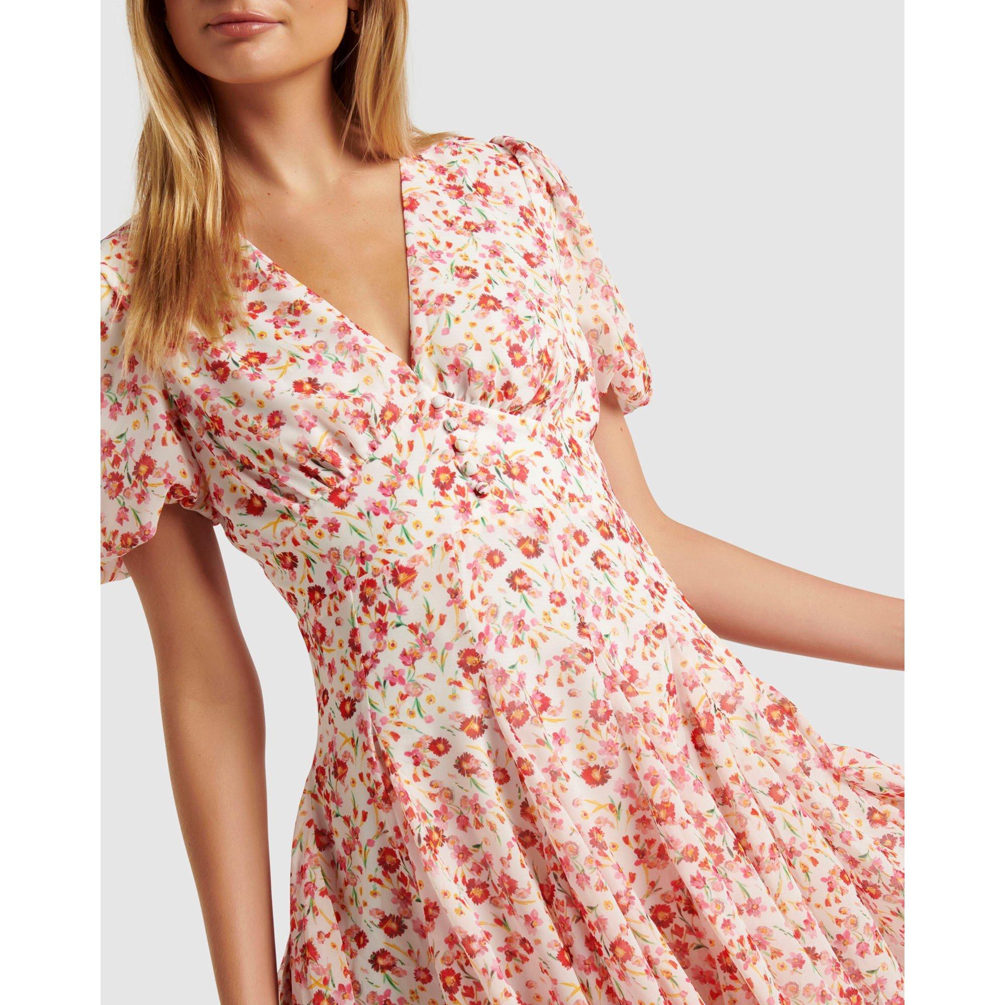 Jamieson Ditsy - Forever New - Amelia Printed Empire Mini Dress - 3