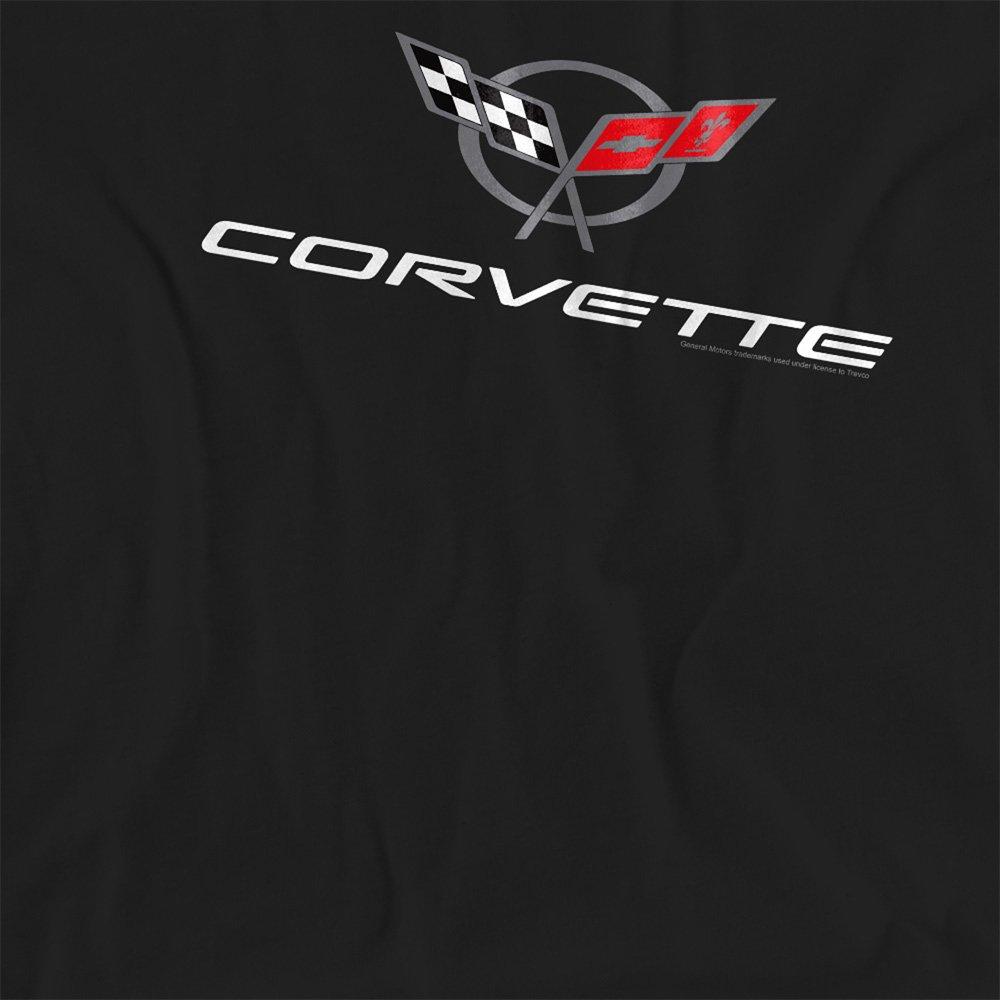 Black - Other - Chevrolet Corvette Modern Emblem T-Shirt Black - 2